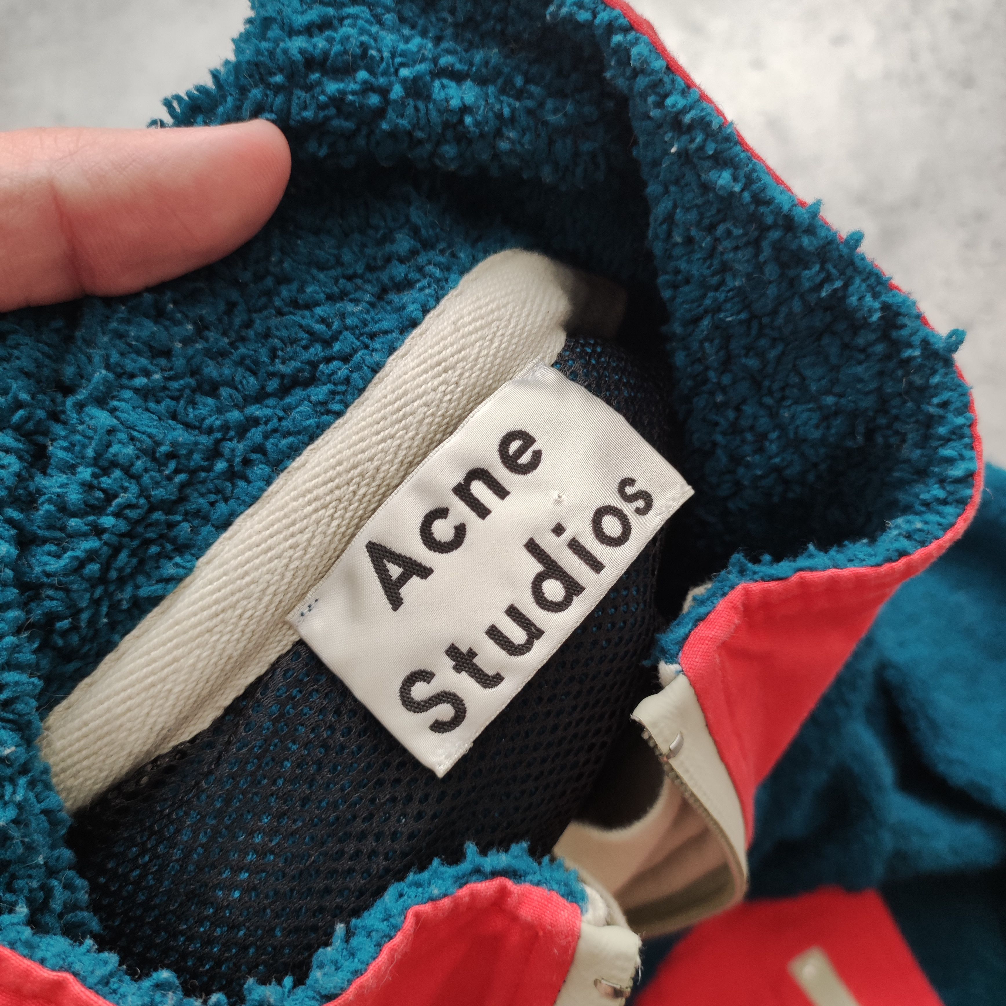 Acne Studios RARE Acne Studios AW19 Boa Fleece Half Zip Pullover Size US M / EU 48-50 / 2 - 6 Thumbnail