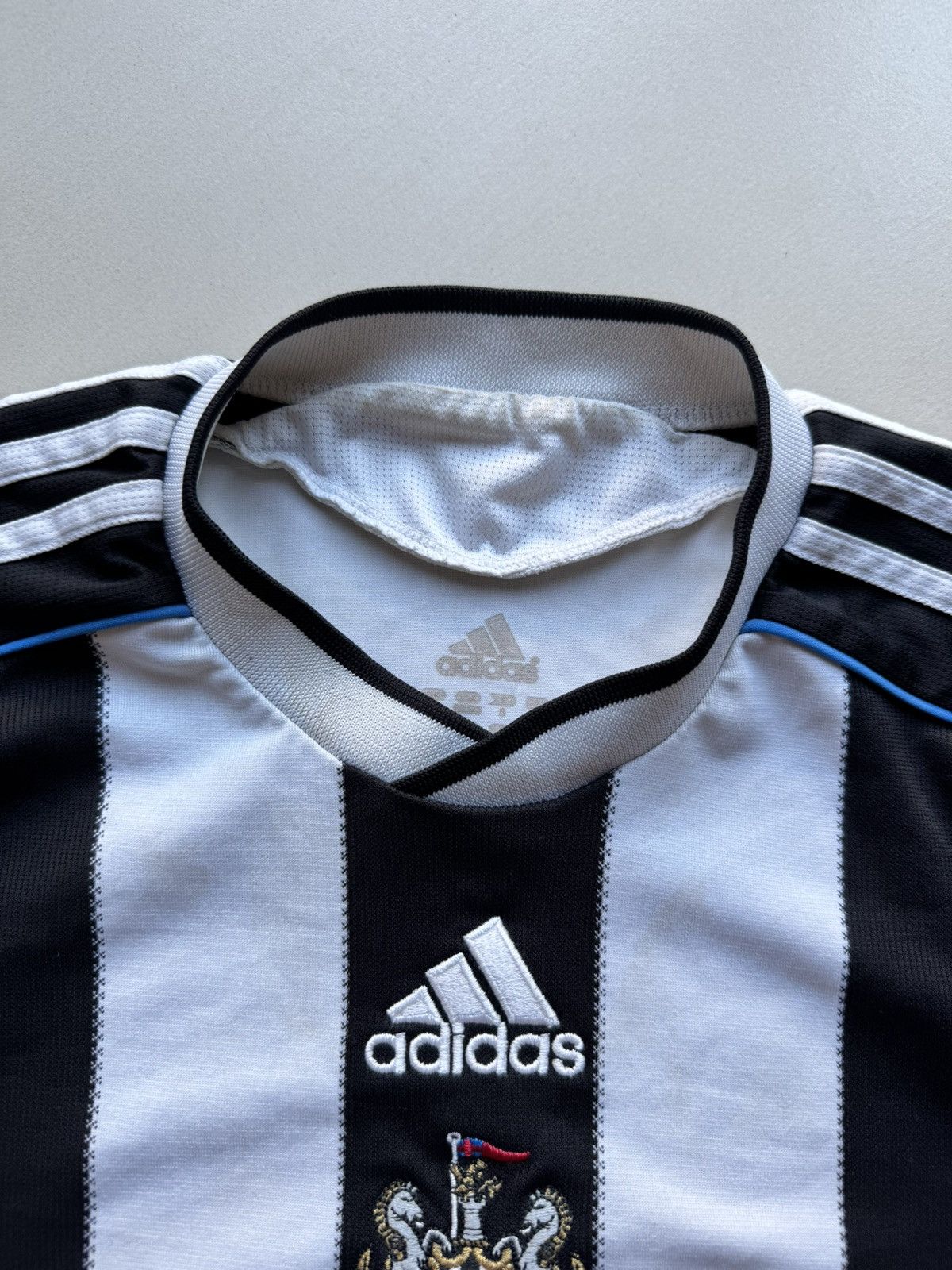 Newcastle United Football Shirt Adidas Soccer Vtg