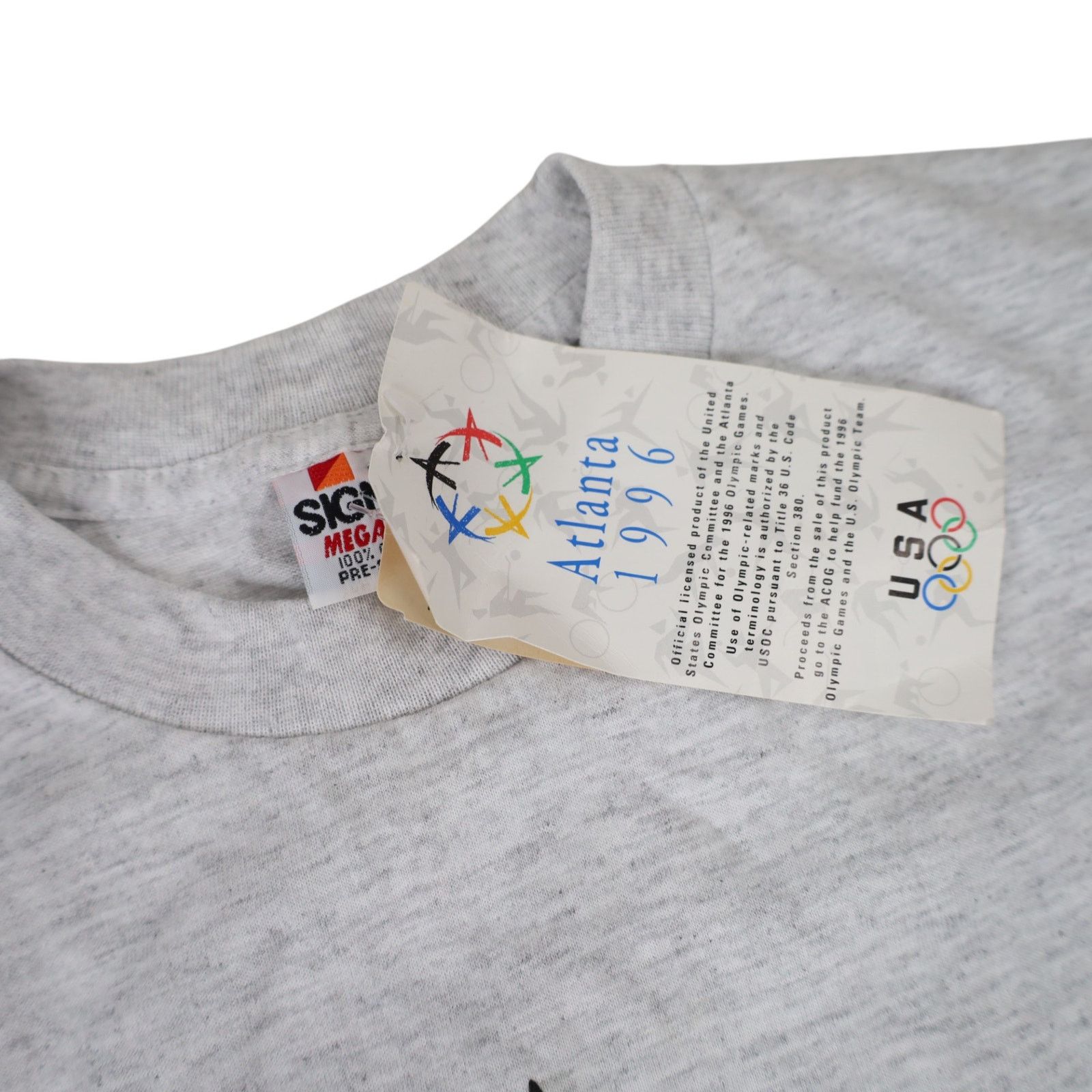 USA Olympics NWT Vintage 1996 Atlanta Olympics Graphic T Shirt Size US L / EU 52-54 / 3 - 5 Thumbnail