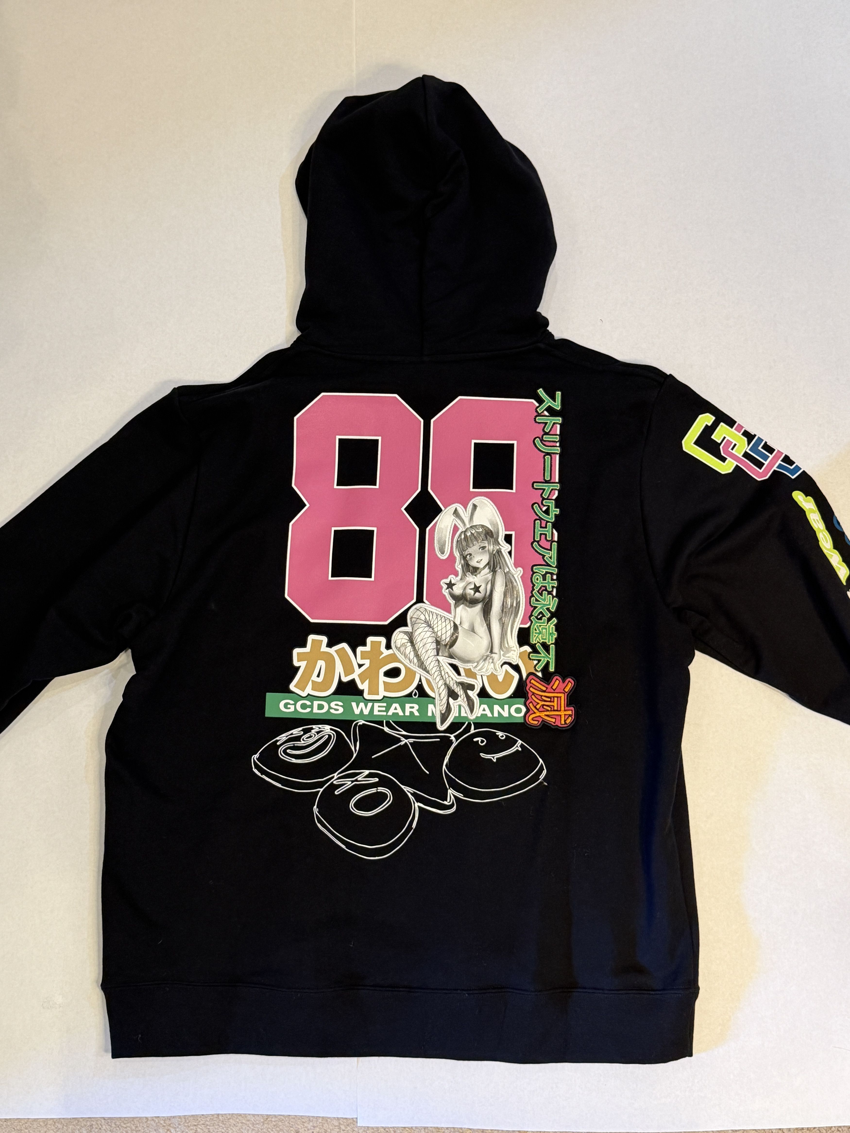 GCDS GCDS Graphic Hoodie Size US XXL / EU 58 / 5 - 4 Thumbnail