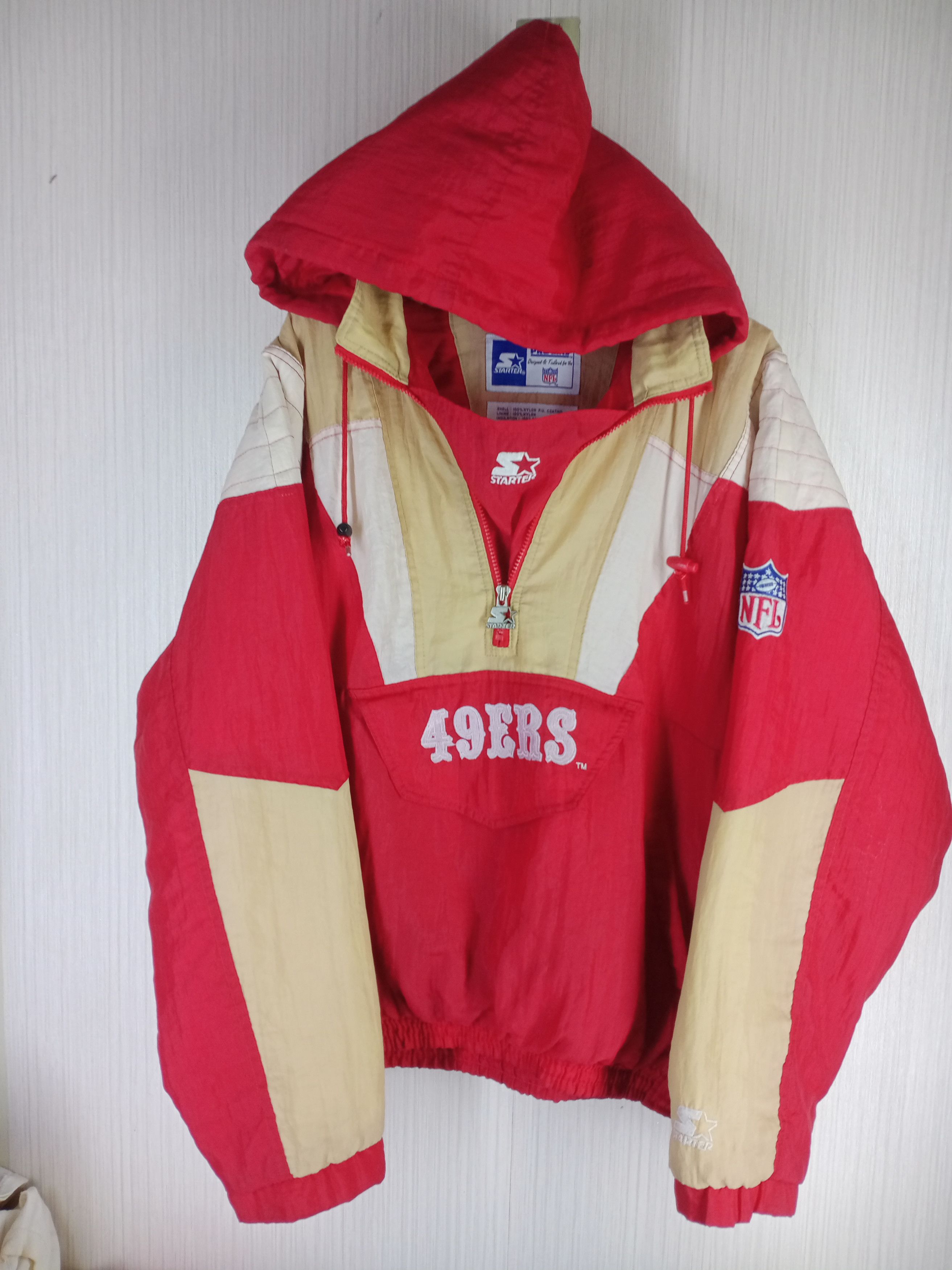 NFL Rare Vintage 90s San Francisco 49ers Starter NFL Jacket Size US M / EU 48-50 / 2 - 1 Thumbnail