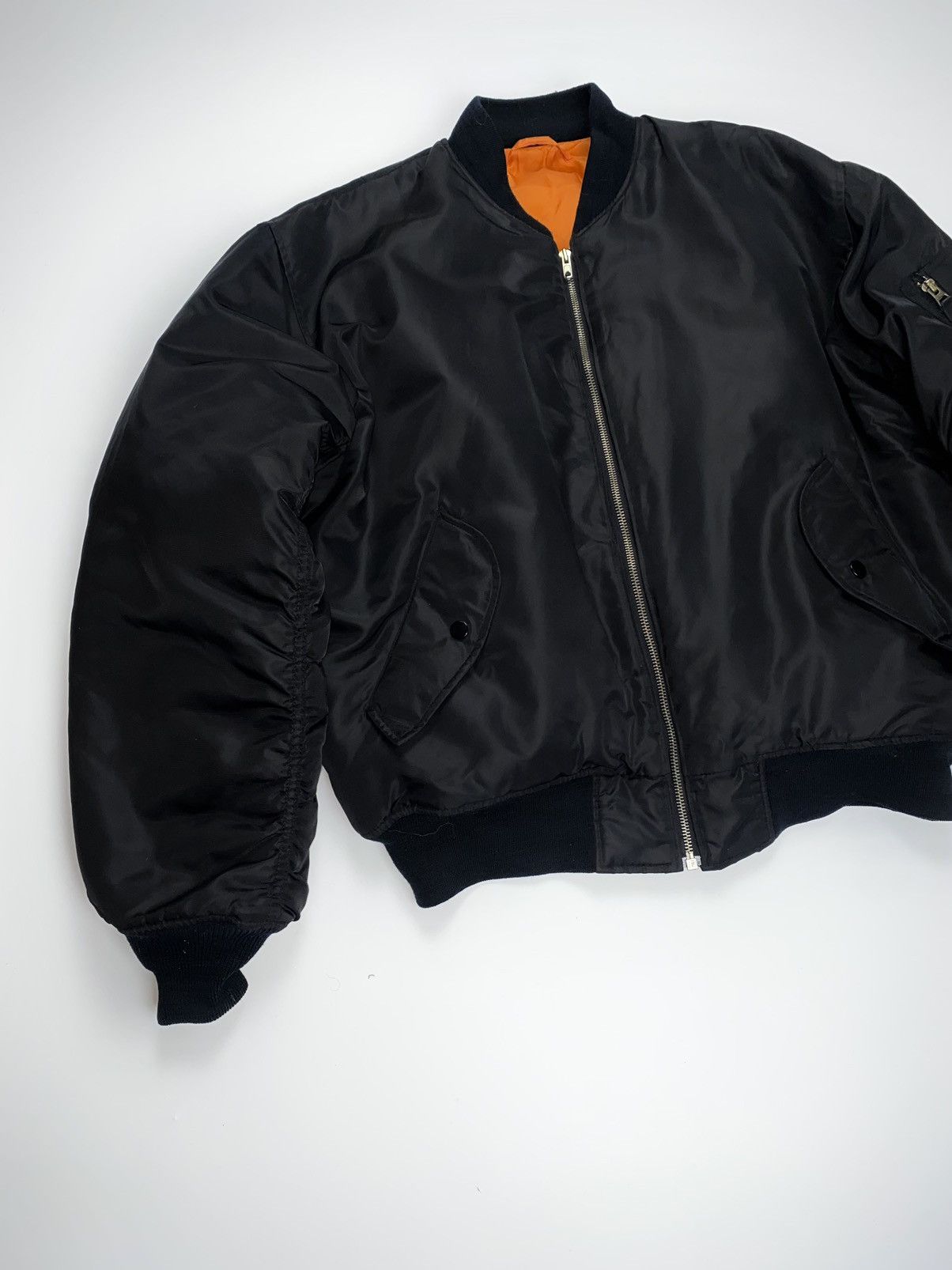 Vintage 🚨 MA-1 special force jacket flyers man’s intermediate 1997 Size US XL / EU 56 / 4 - 4 Thumbnail