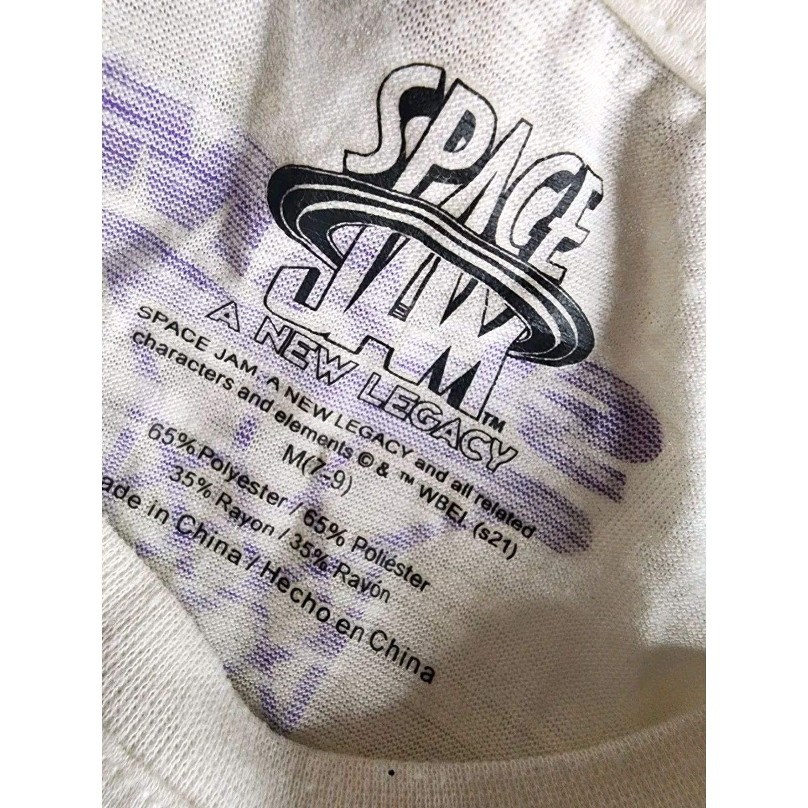 Doublet Juniors M Lola Bunny Basketball Space Jam Looney Tunes Double Sided T Shirt Size M / US 6-8 / IT 42-44 - 4 Thumbnail