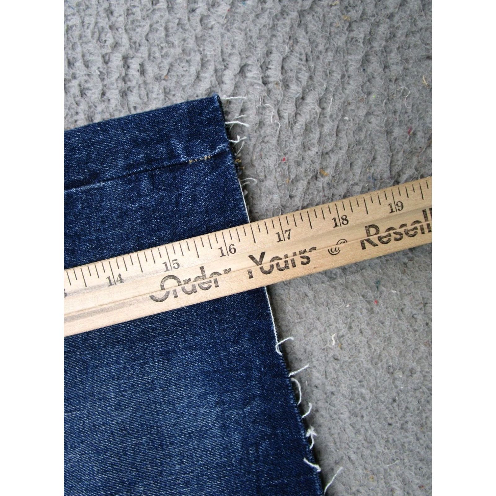 Old Navy Old Navy High Rise Secret Pocket Blue Denim Stretch Skirt Women's Size 8 NEW Size 30" / US 8 / IT 44 - 7 Thumbnail