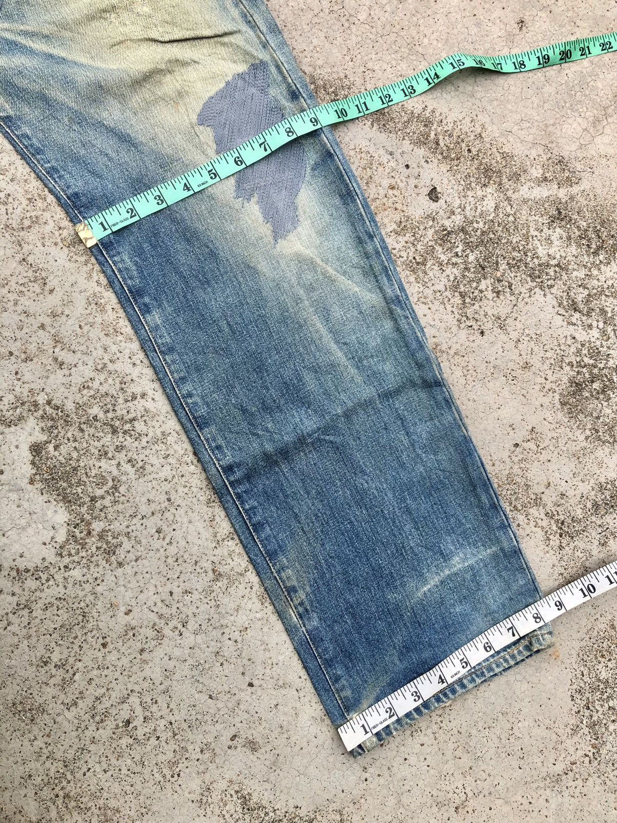 Sophnet. SOPHNET Distressed Denim Size US 33 - 12 Thumbnail