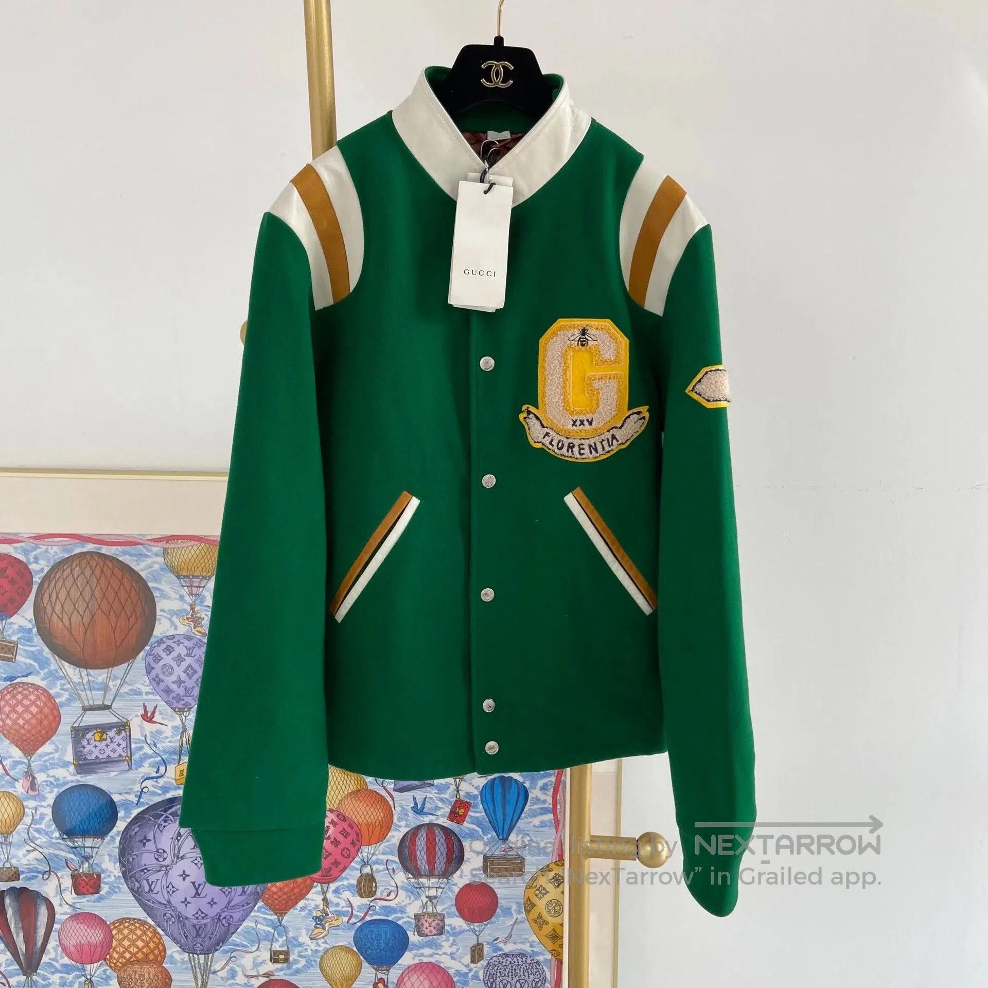 Gucci Gucci Tiger Head Green Coat. Size US M / EU 48-50 / 2 - 1 Thumbnail