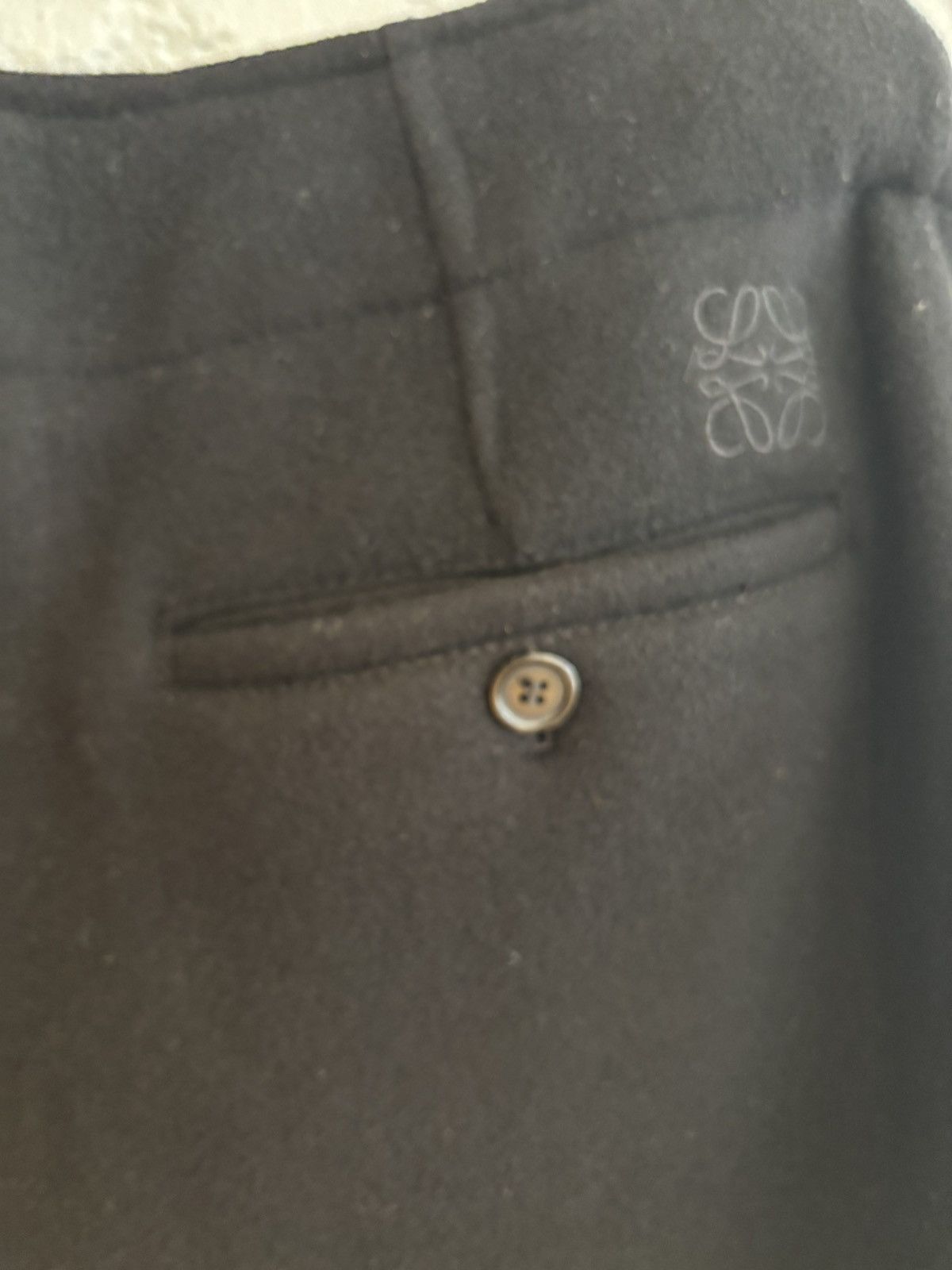 Loewe Loewe AW21 wool/cashmere cargo trousers Size US 30 / EU 46 - 9 Thumbnail