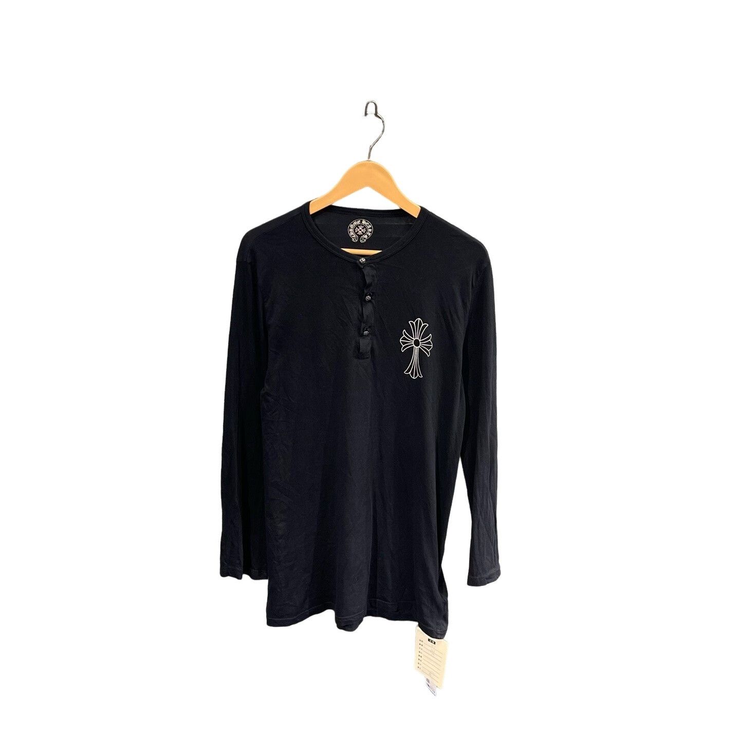 Chrome Hearts Chrome Hearts Silver Button Cross Long Sleeve M Size US M / EU 48-50 / 2 - 1 Thumbnail