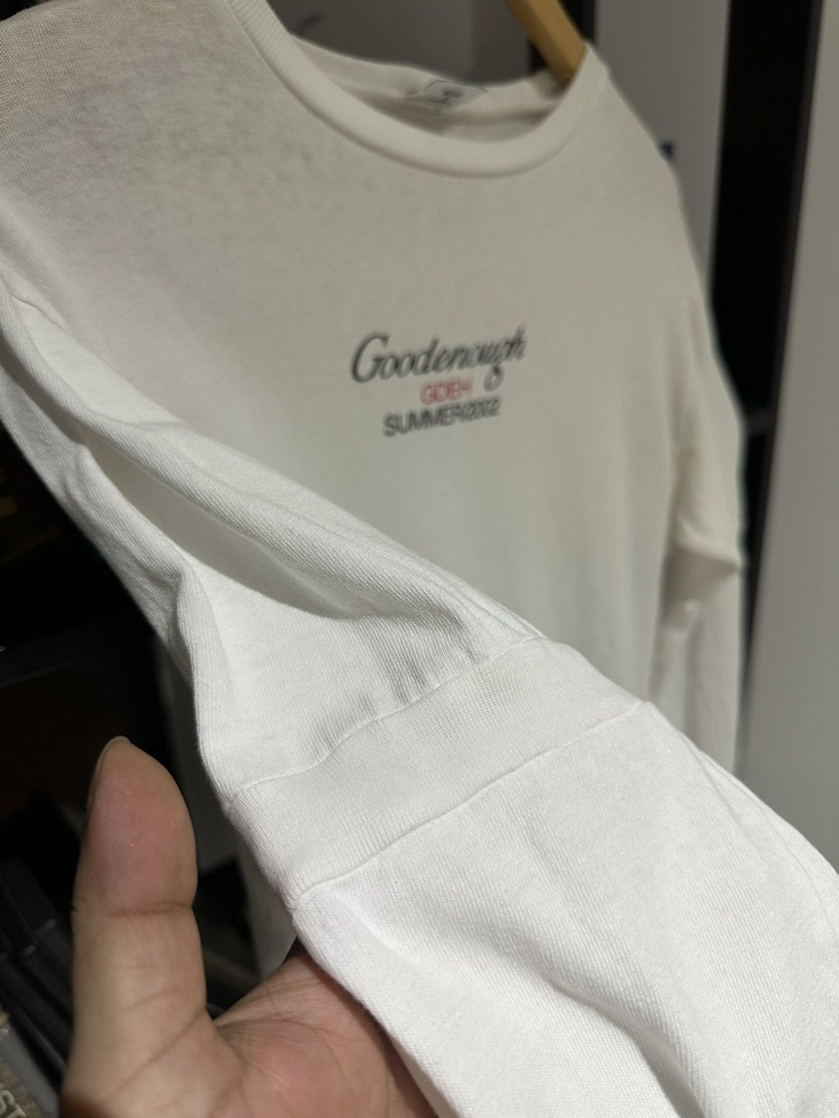 GOODENOUGH goodenough spring summer /2002 longsleeve tee Size US S / EU 44-46 / 1 - 6 Thumbnail
