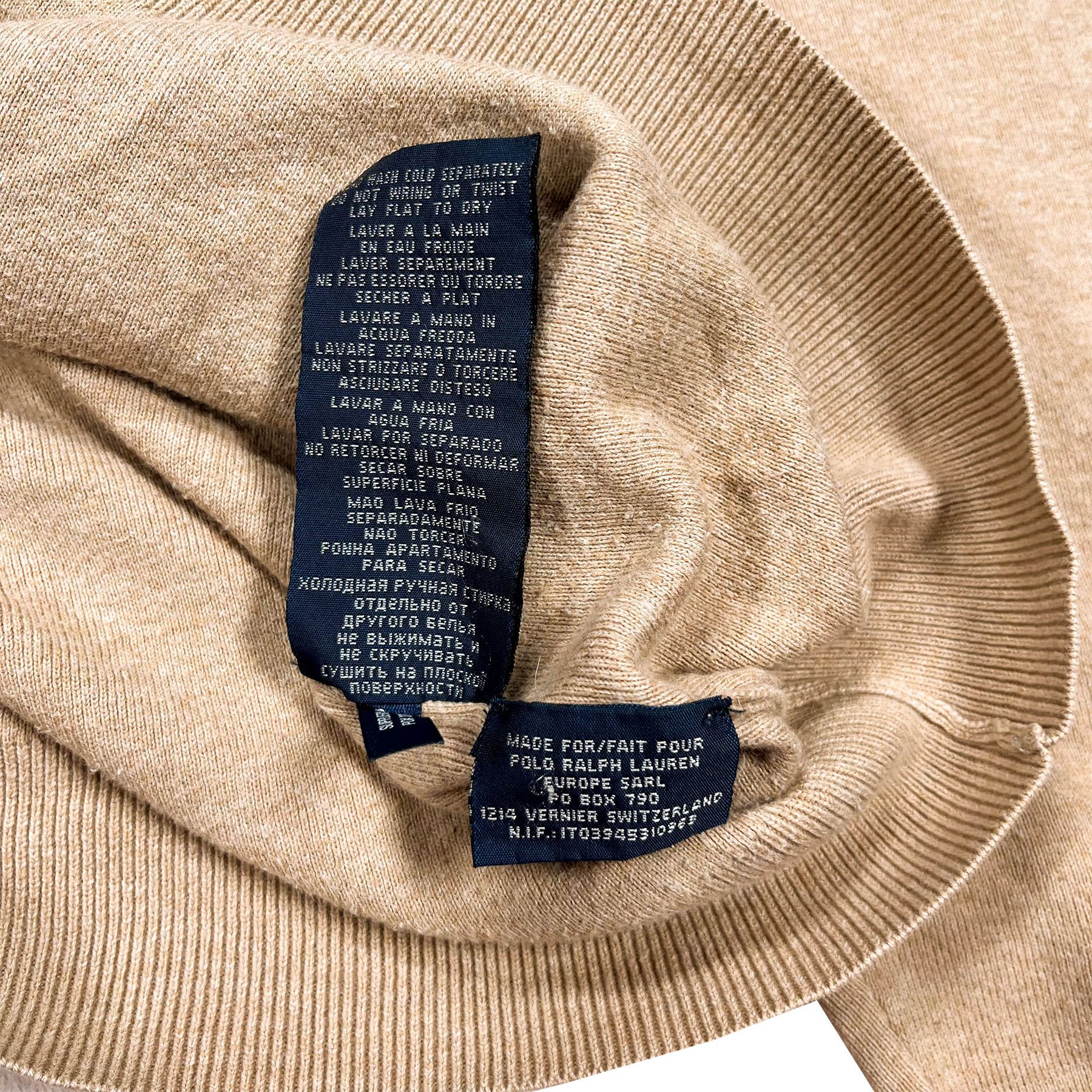 Polo Ralph Lauren Polo Ralph Lauren Sweater, ellite cotton Pima cotton Size US XL / EU 56 / 4 - 8 Thumbnail