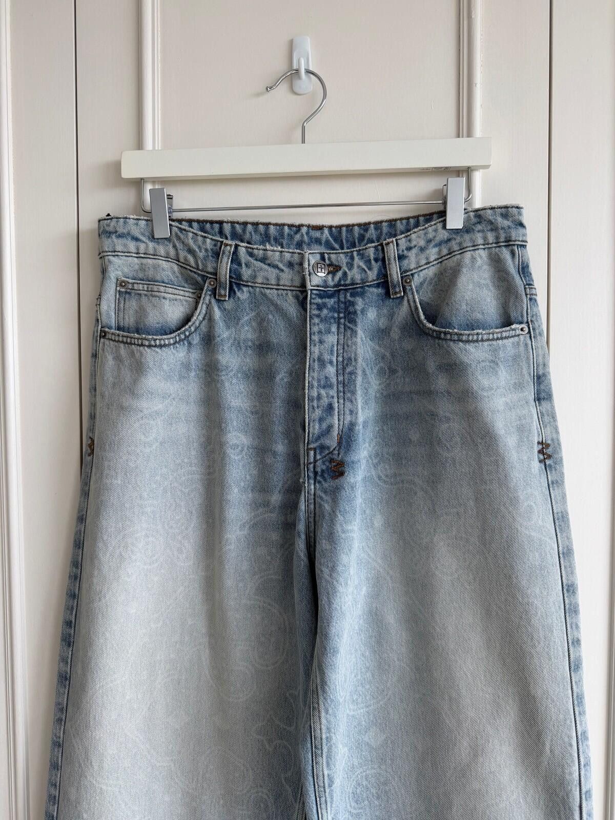 new Ksubi mens jeans maxx krystal paise 32 blue denim jean