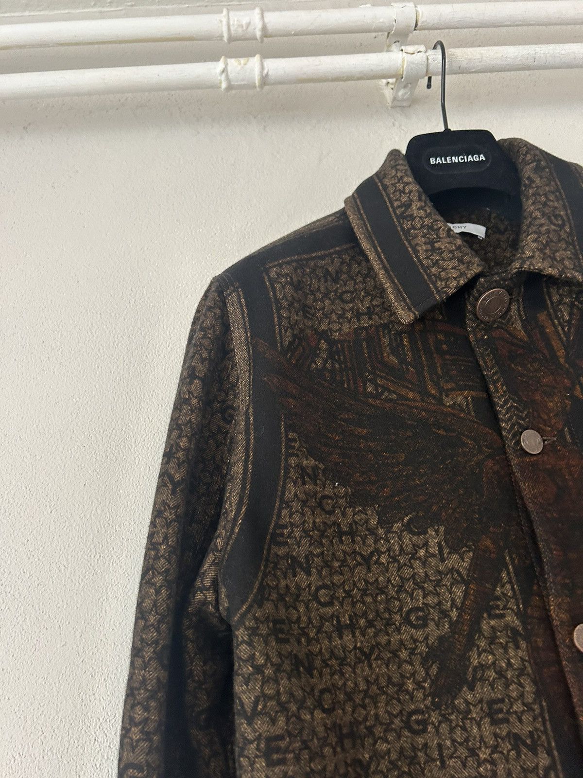 Givenchy FW16 Angel Print Wool Jacket Size US M / EU 48-50 / 2 - 6 Thumbnail