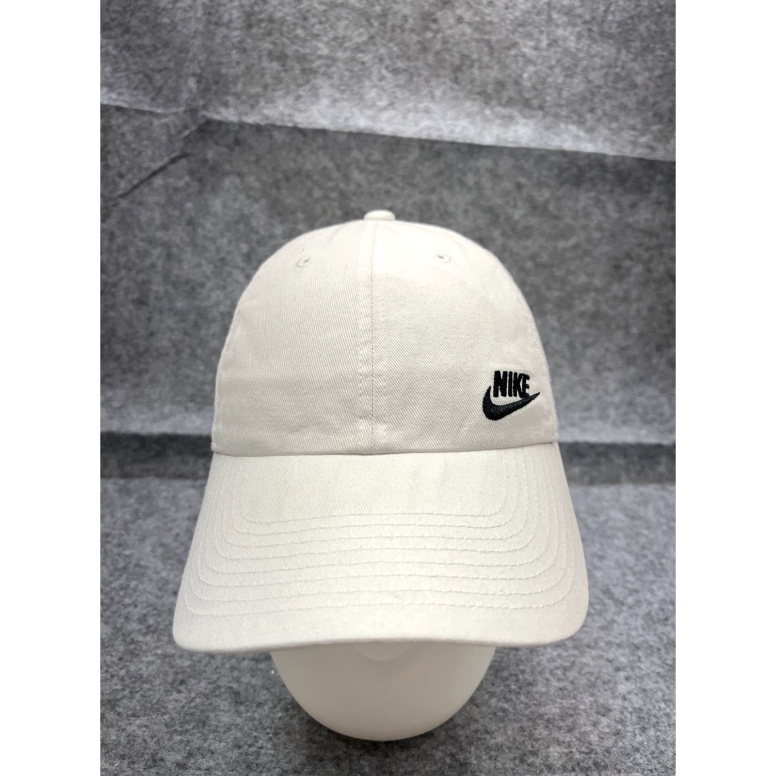 Nike Nike Hat Cap Adjustable Swoosh White One Size Mens Baseball Cap Twill Cotton Polyester Heritage86 Size ONE SIZE - 2 Thumbnail