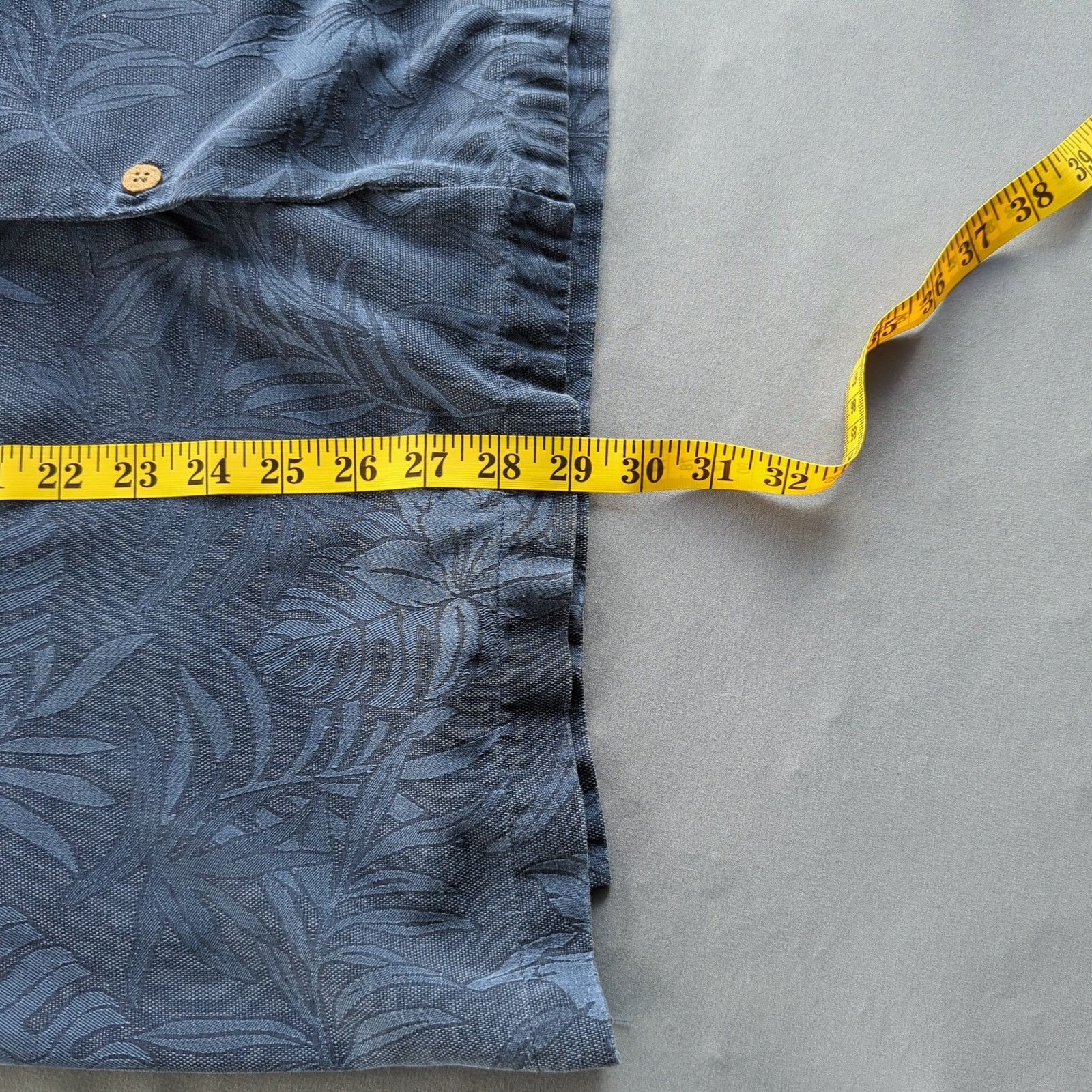 Joseph & Feiss Joseph & Feiss Silk Tonal Jacquard Resort Shirt XL Size US XL / EU 56 / 4 - 7 Thumbnail