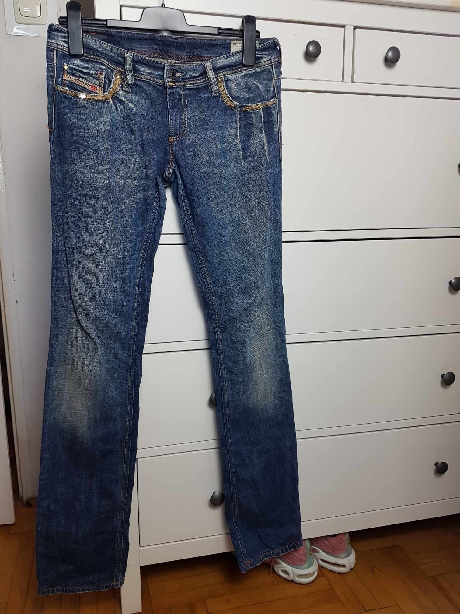 Diesel × Vintage Diesel Lowky jeans Vintage low rise W29 bootcut Flare Size 29" - 1 Thumbnail