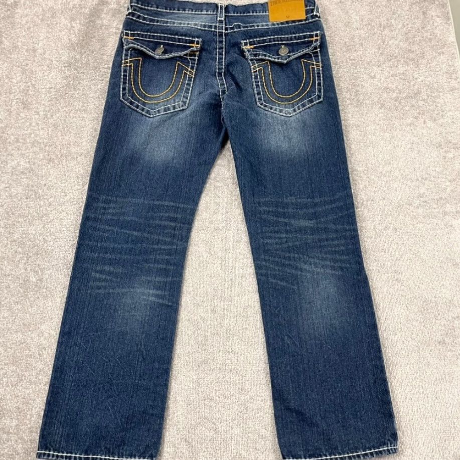 True Religion VINTAGE True Religion Jeans Mens 40x33 Straight Leg Denim Hip Hop 2000s Y2K Size US 40 / EU 56 - 2 Thumbnail