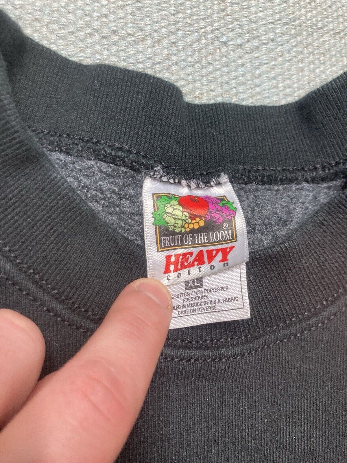 Fruit Of The Loom × Vintage Vtg 90s sweatshirt art institute of Chicago Renoir XL Size US XL / EU 56 / 4 - 6 Thumbnail