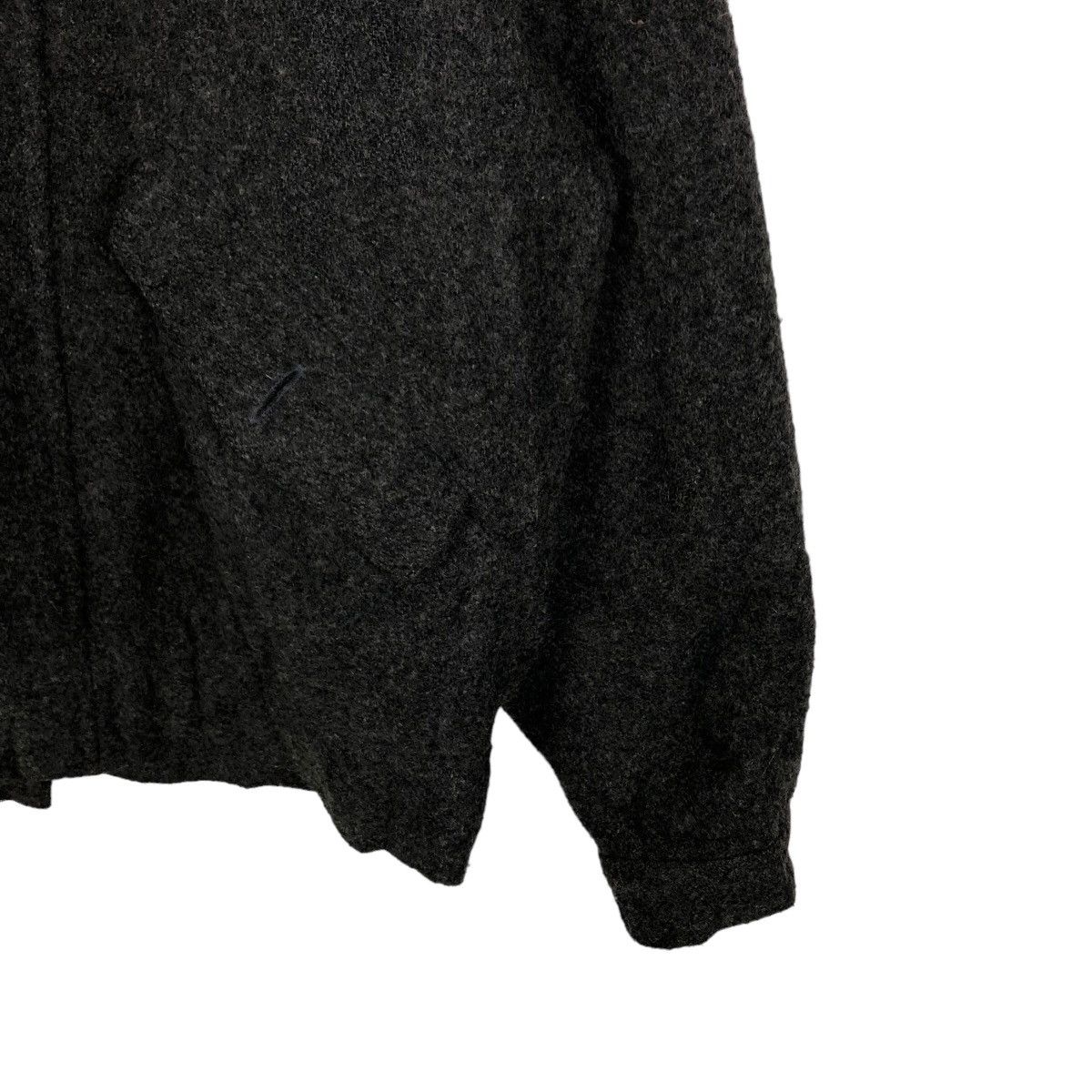 Japanese Brand VINTAGE WOOL BOMBER JACKET JAPAN ISSEY MIYAKE DESIGN Size US M / EU 48-50 / 2 - 4 Thumbnail