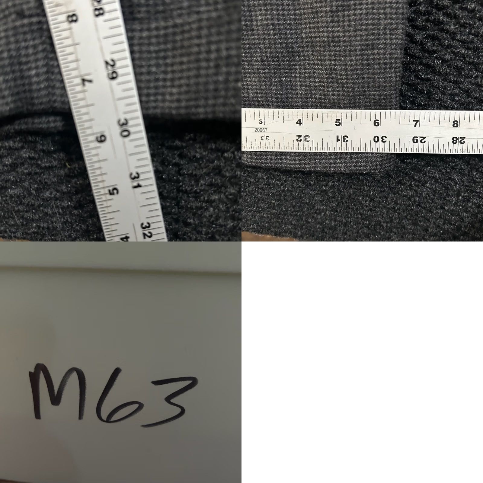 J.Lindeberg J. Lindeberg Mens Pleated Trousers Pants Wool Blend Charcoal Grey Plaid Size 50 Big & Tall Dress Pants Mens Gray } Size US 34 / EU 50 - 8 Thumbnail