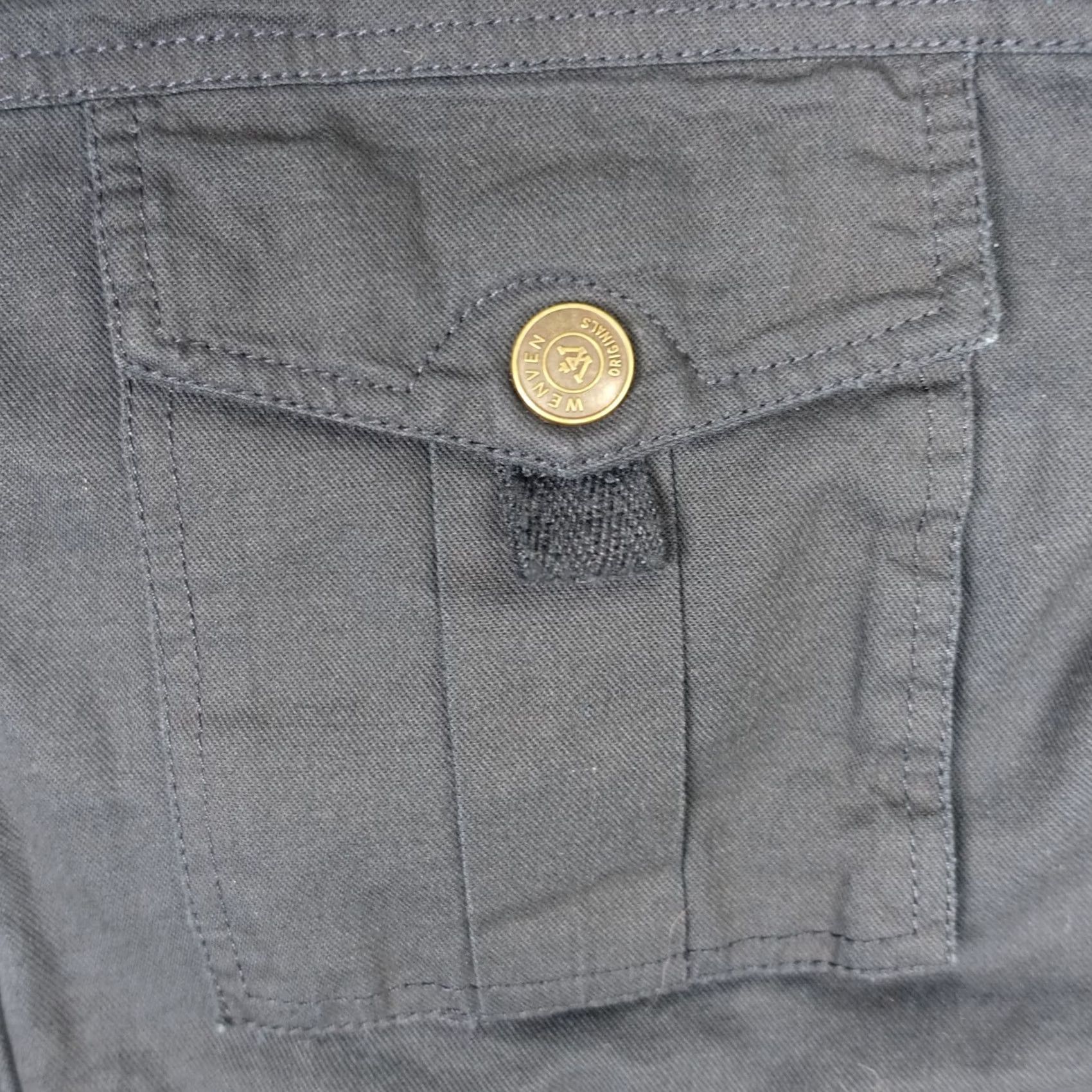 Vintage Wenven Jacket Mens Regular Medium Blue Military Jacket Full Zip Lined Pockets Winter Casual Size US M / EU 48-50 / 2 - 4 Thumbnail