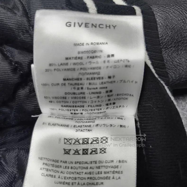 Givenchy Givenchy Cashmere Short Leather Jacket Size US M / EU 48-50 / 2 - 5 Thumbnail