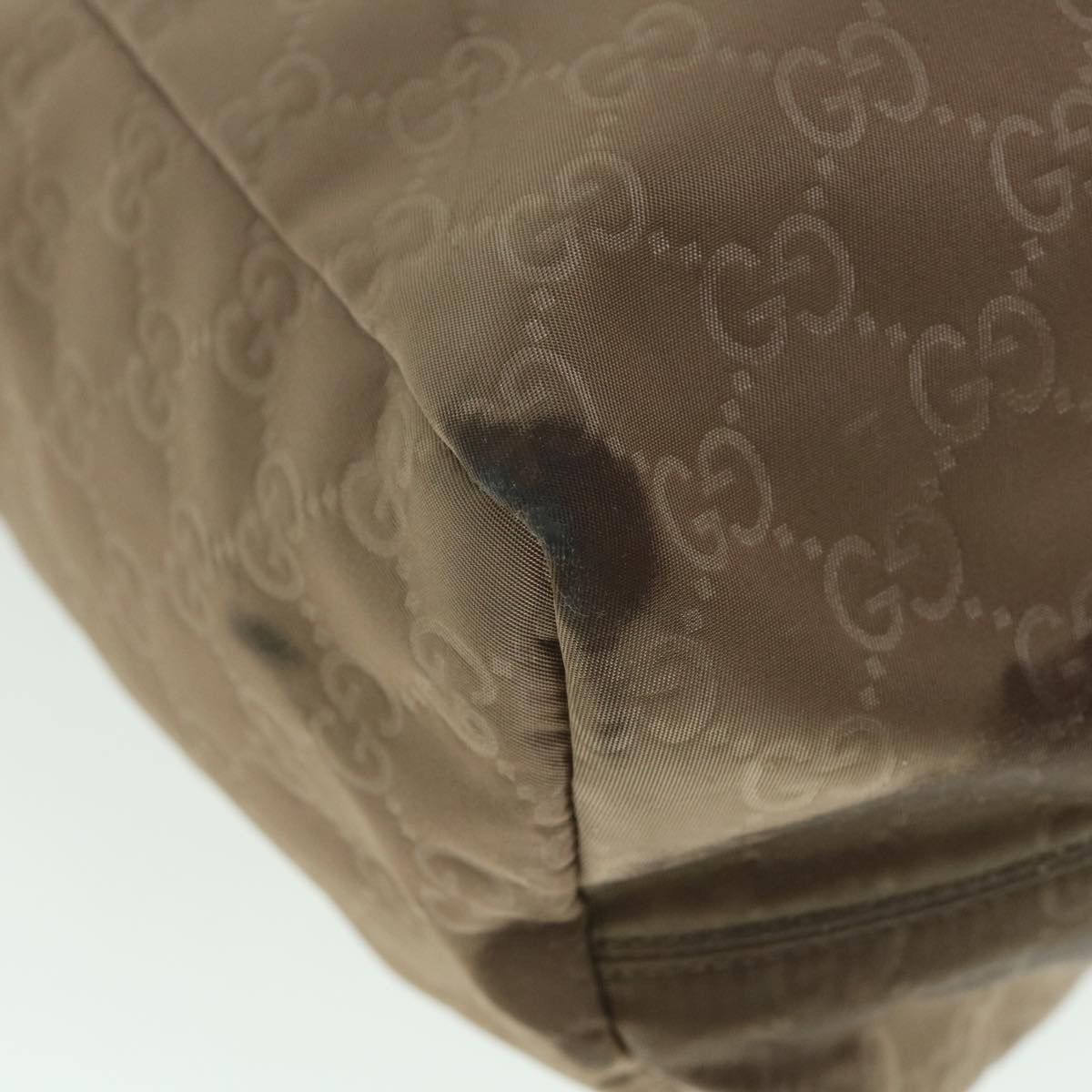 Gucci GUCCI GG Canvas Tote Bag Brown Size ONE SIZE - 14 Thumbnail