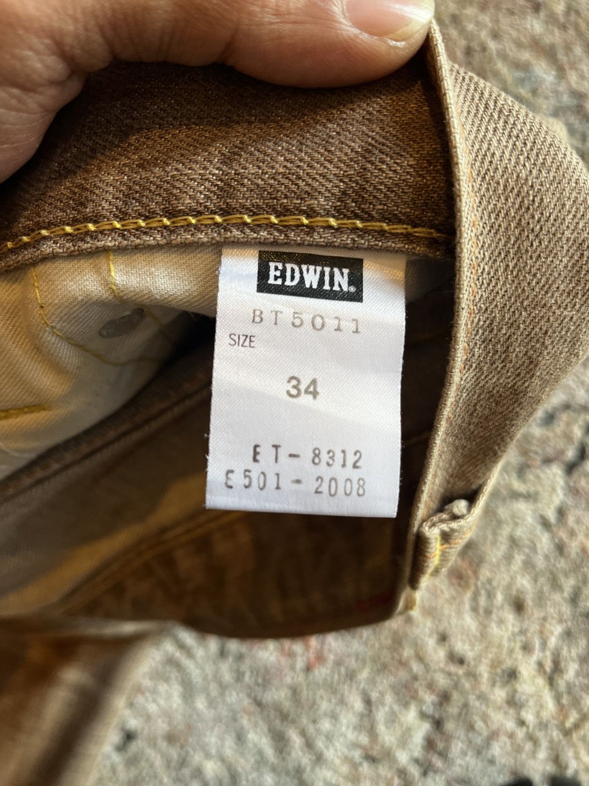 Edwin Edwin 530 blue trip Size US 34 / EU 50 - 9 Thumbnail