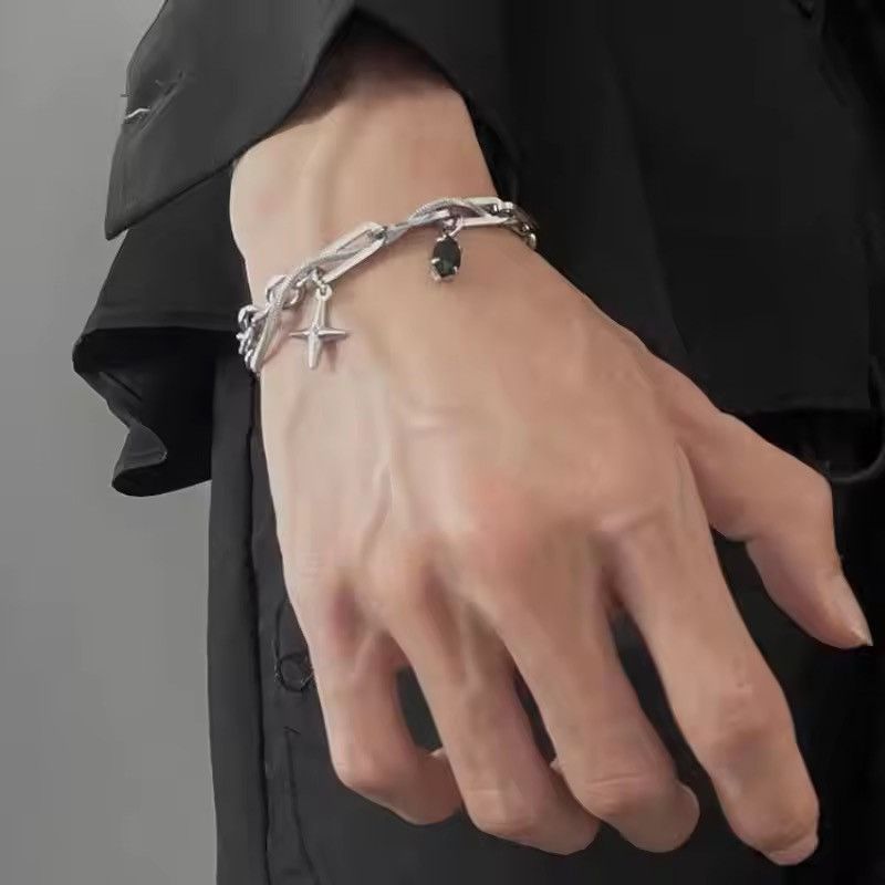 Jewelry Simple Stacked Snake Chain Bracelet Size ONE SIZE - 2 Thumbnail