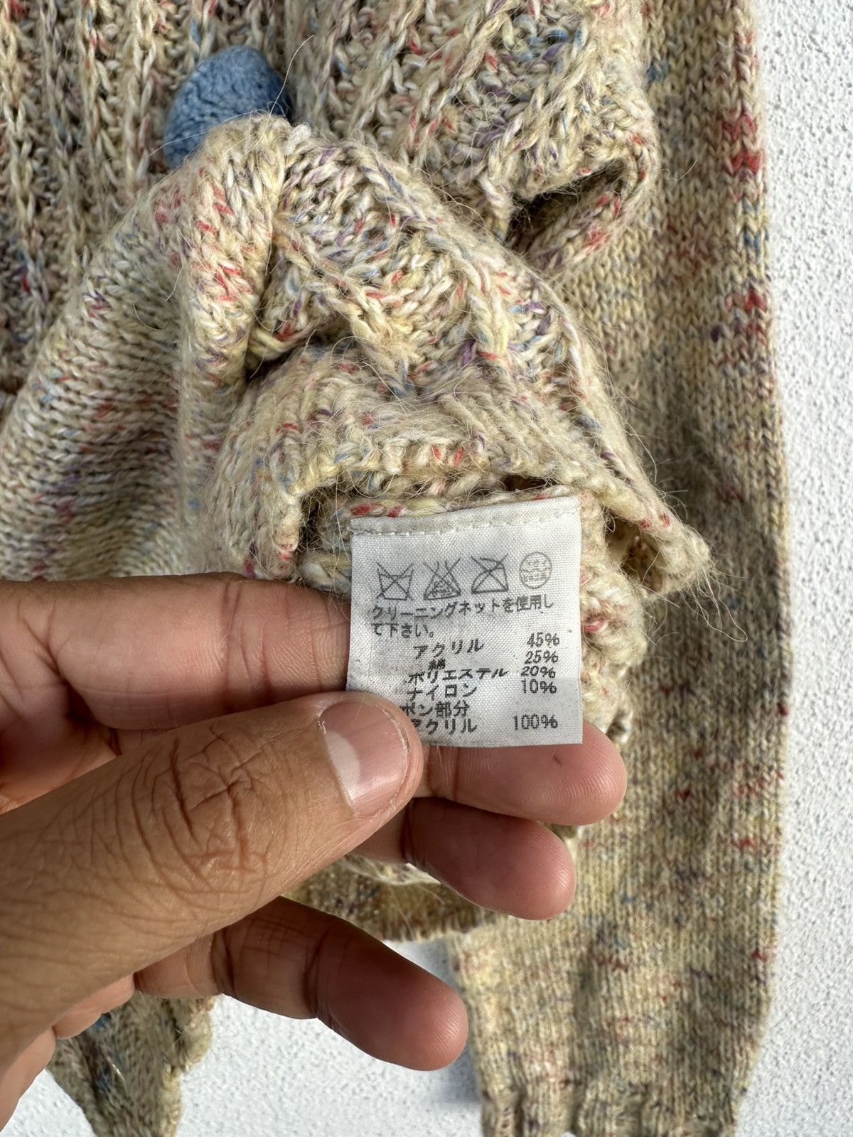 Issey Miyake × Japanese Brand × Ne-Net Ne-net Buttons Cardigan Size L / US 10 / IT 46 - 9 Thumbnail