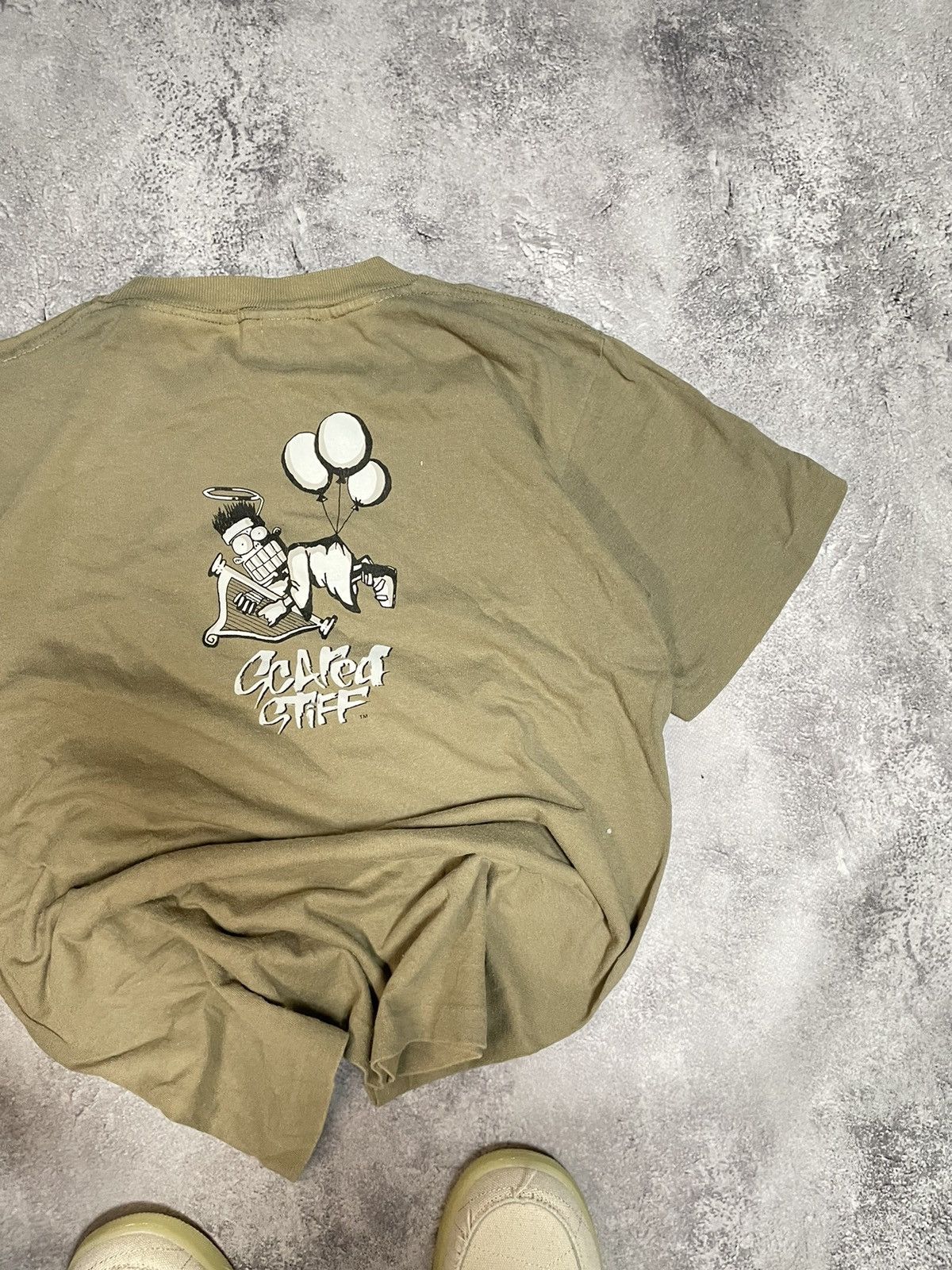 Cartoon Network Scared Stiff 1995 Roller Skate Tee Size US M / EU 48-50 / 2 - 12 Thumbnail