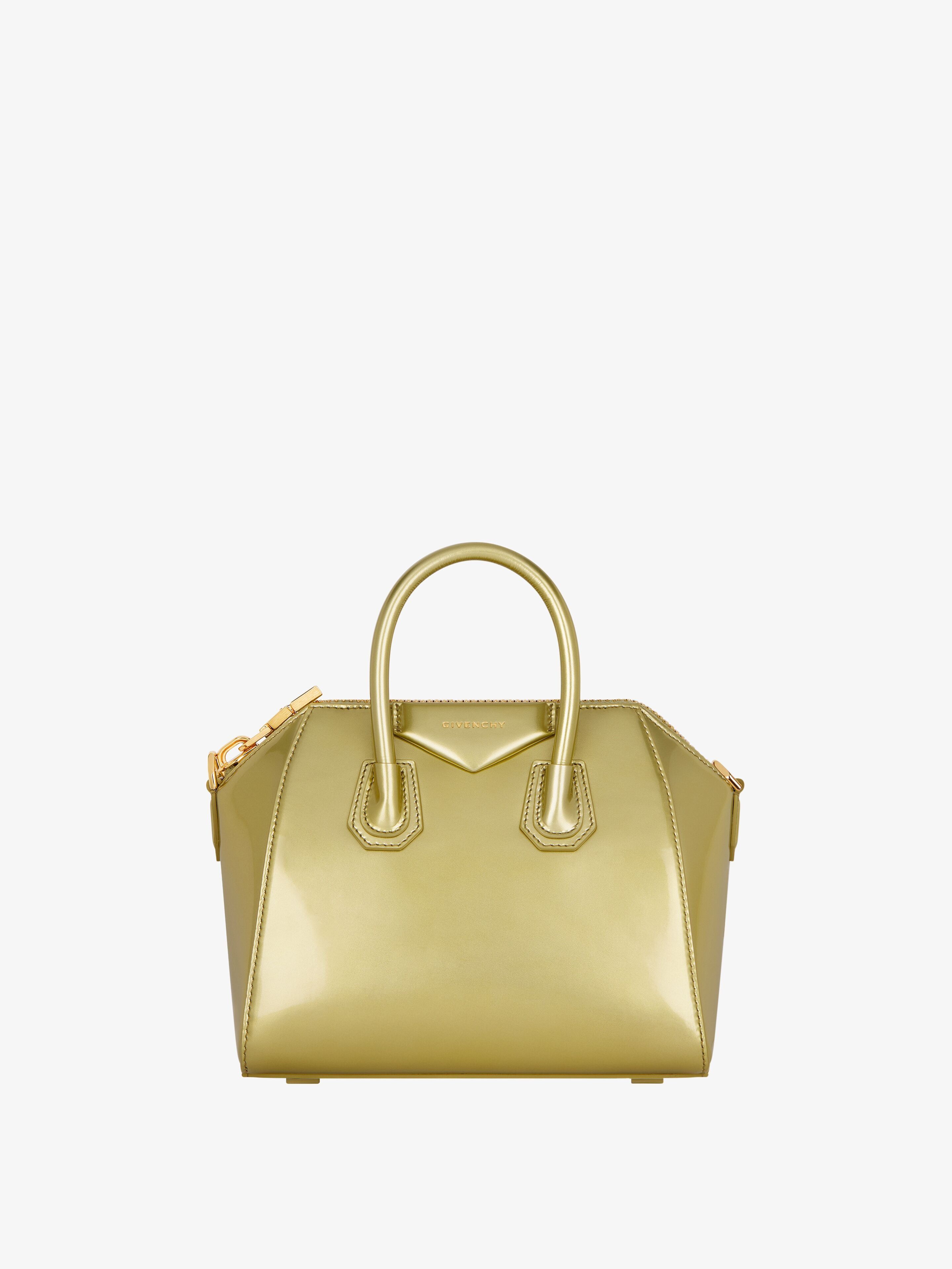 Givenchy o1srvl11e0625 Size:OS/ Mini Antigona Handbag in Green Size ONE SIZE - 2 Thumbnail