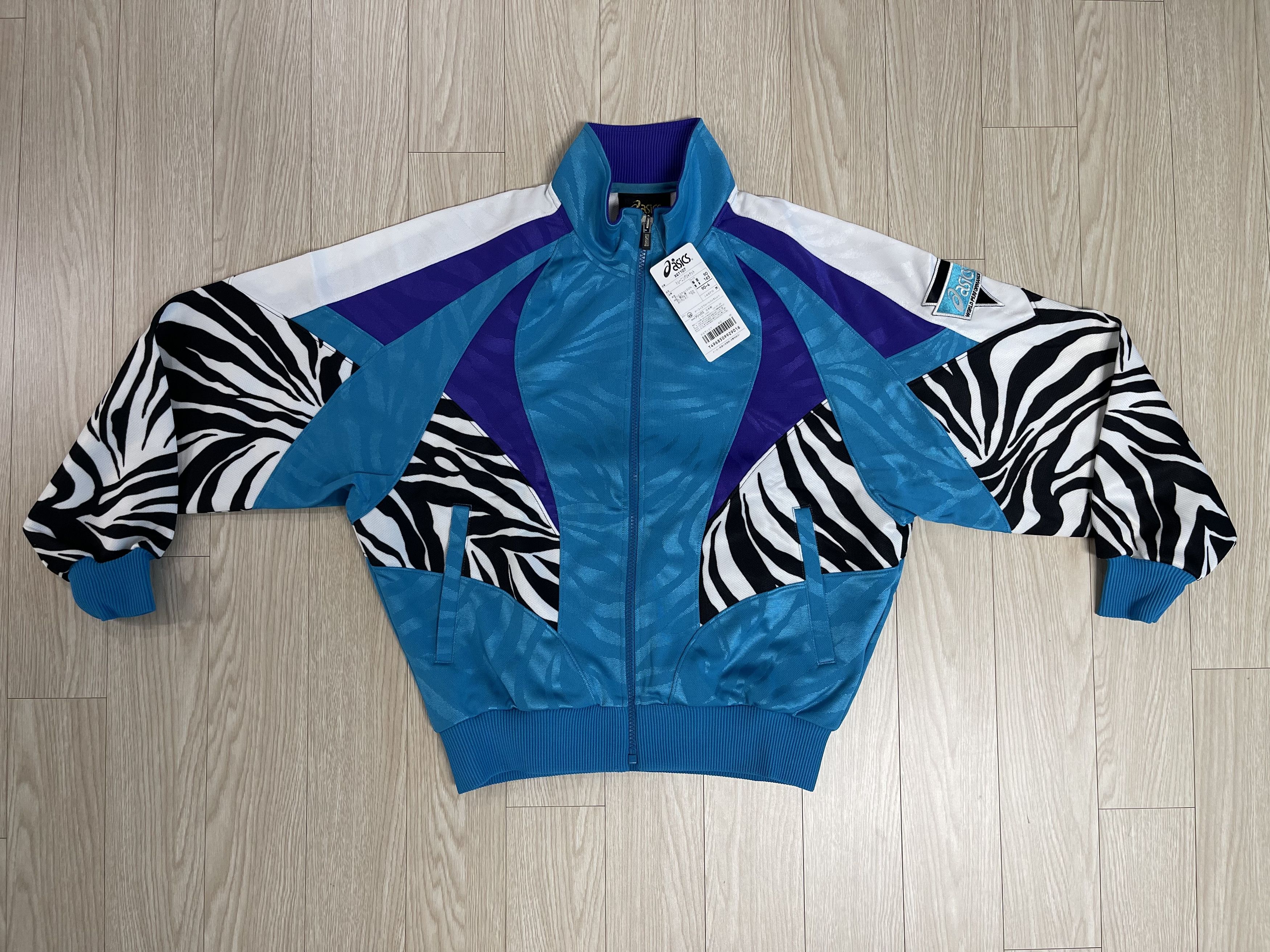 Asics ASICS ZEBRA Old Japan Edition 90’s Vintage Track Top Set Size M / US 6-8 / IT 42-44 - 2 Thumbnail