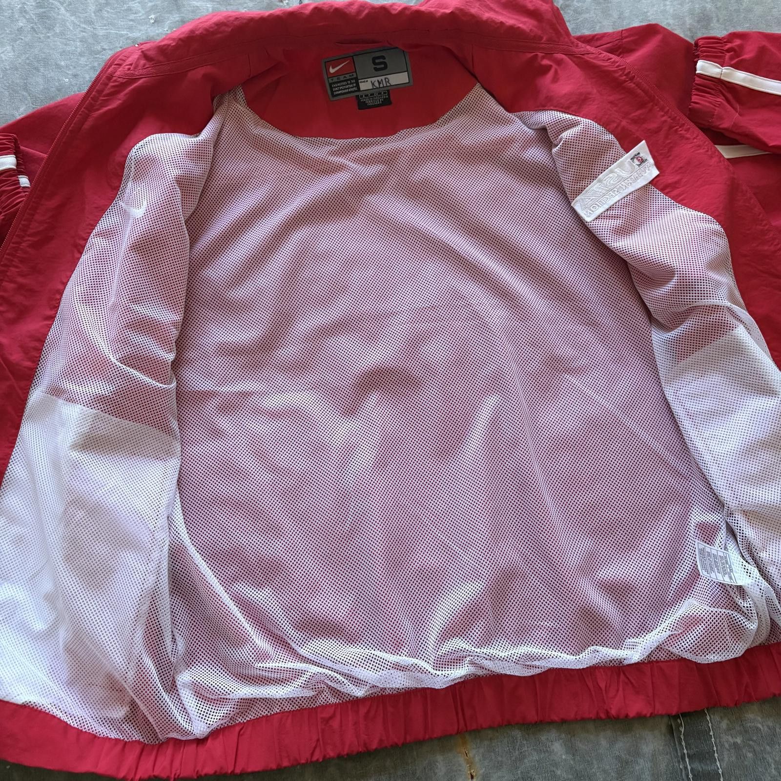 Nike Vintage Y2K Nike Team U.S. Tennis Sportswear Windbreaker Size US L / EU 52-54 / 3 - 6 Thumbnail
