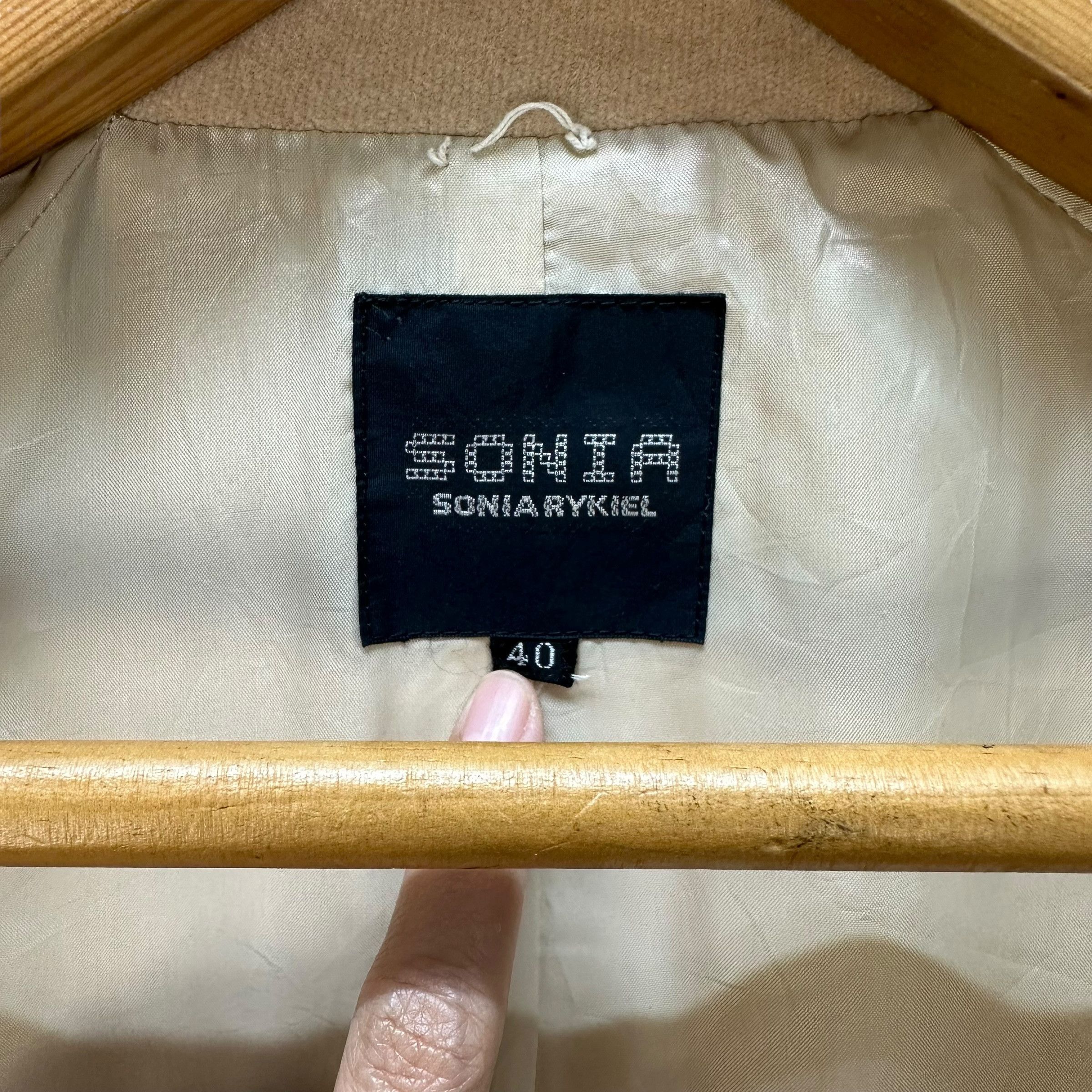 Sonia Rykiel Sonia Rykiel Wool Blend Coat Jacket #9117-58 Size M / US 6-8 / IT 42-44 - 9 Thumbnail