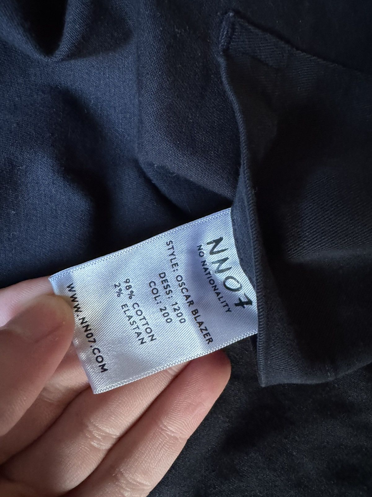 NN07 NN07 blazer navy Size US M / EU 48-50 / 2 - 6 Thumbnail