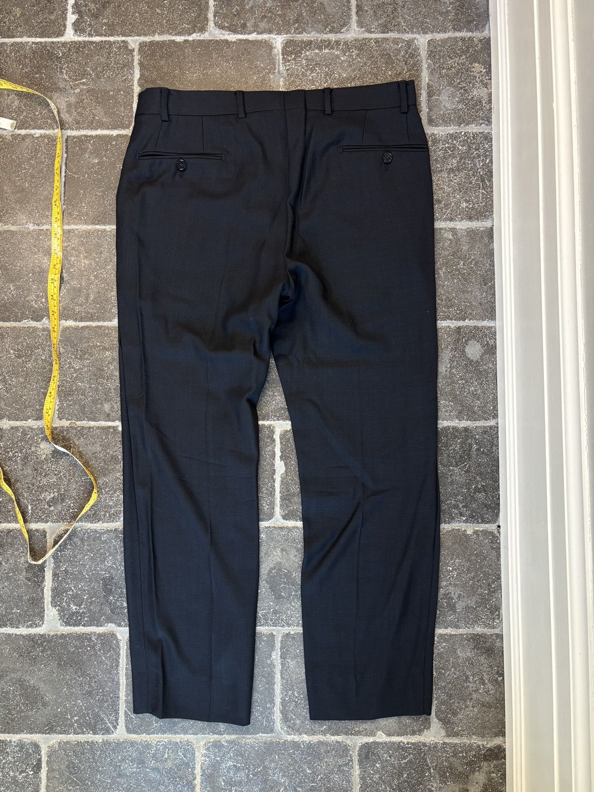 Armani Collezioni Armani Suit G-Line Wool Two Piece 2pc EU 52 Trousers Jacket Size 36S - 18 Thumbnail