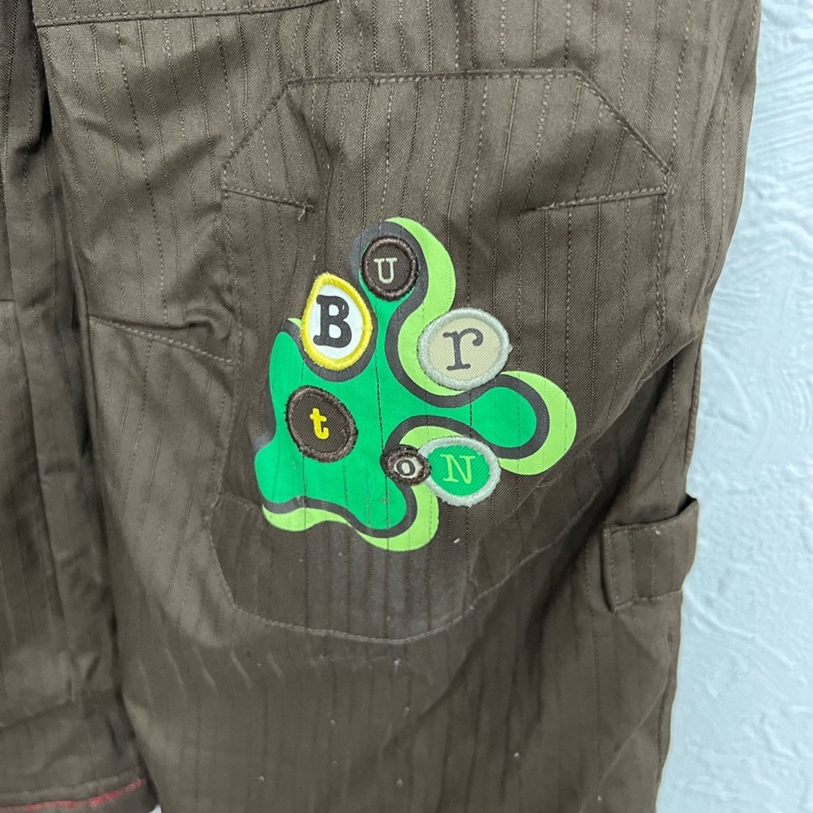 Burton Burton Youth Snowboarding Bib/Overalls Brown LIKE NEW Small Size US S / EU 44-46 / 1 - 4 Thumbnail