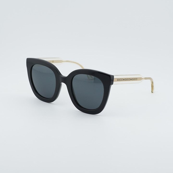 Gucci Gucci GG0564S 001 Women Sunglasses Black Cat Eye Frame Size ONE SIZE - 1 Thumbnail