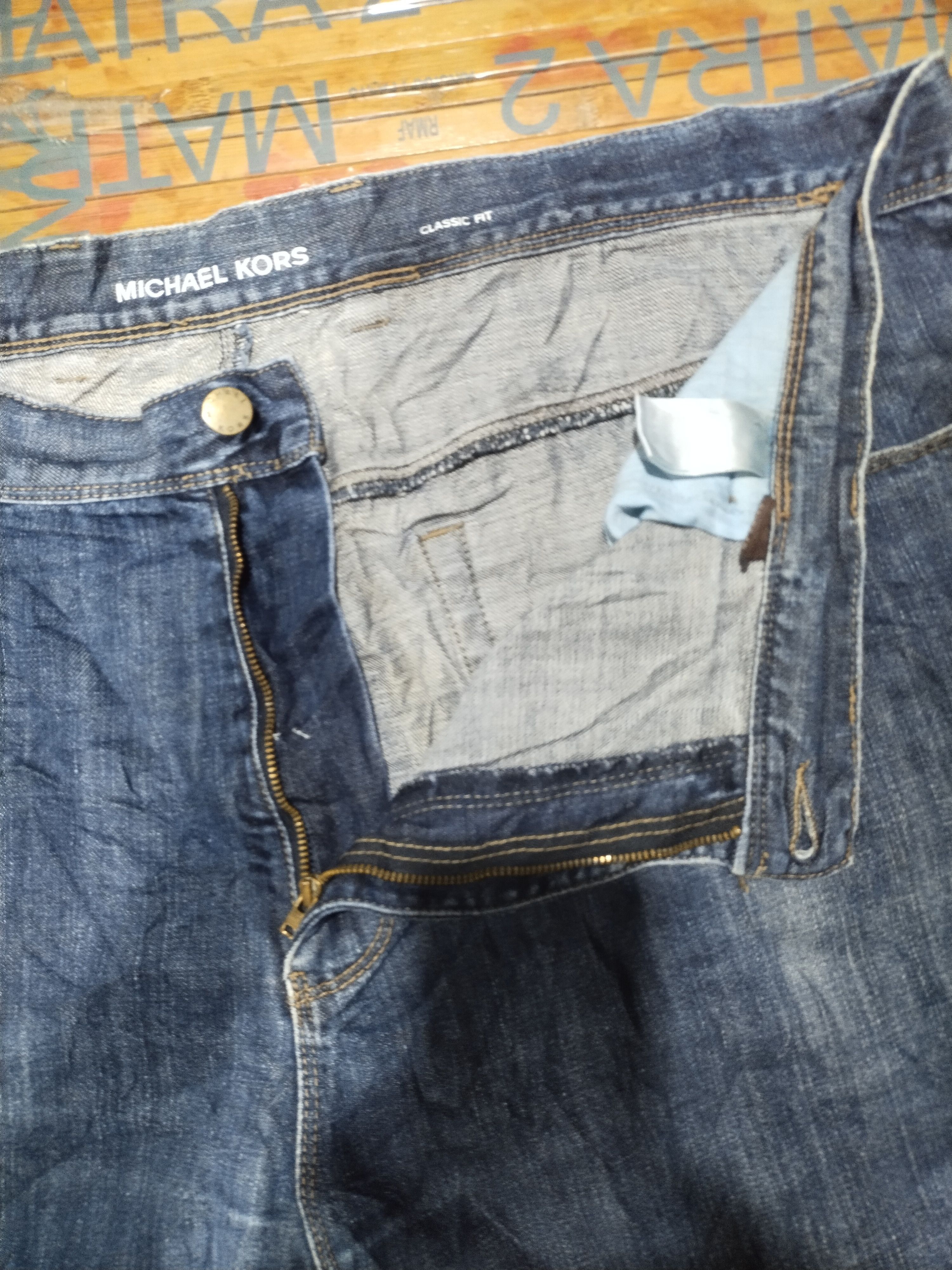 Michael Kors × Vintage Jeans Michael Kors Sz 44" Size US 44 / EU 60 - 8 Thumbnail