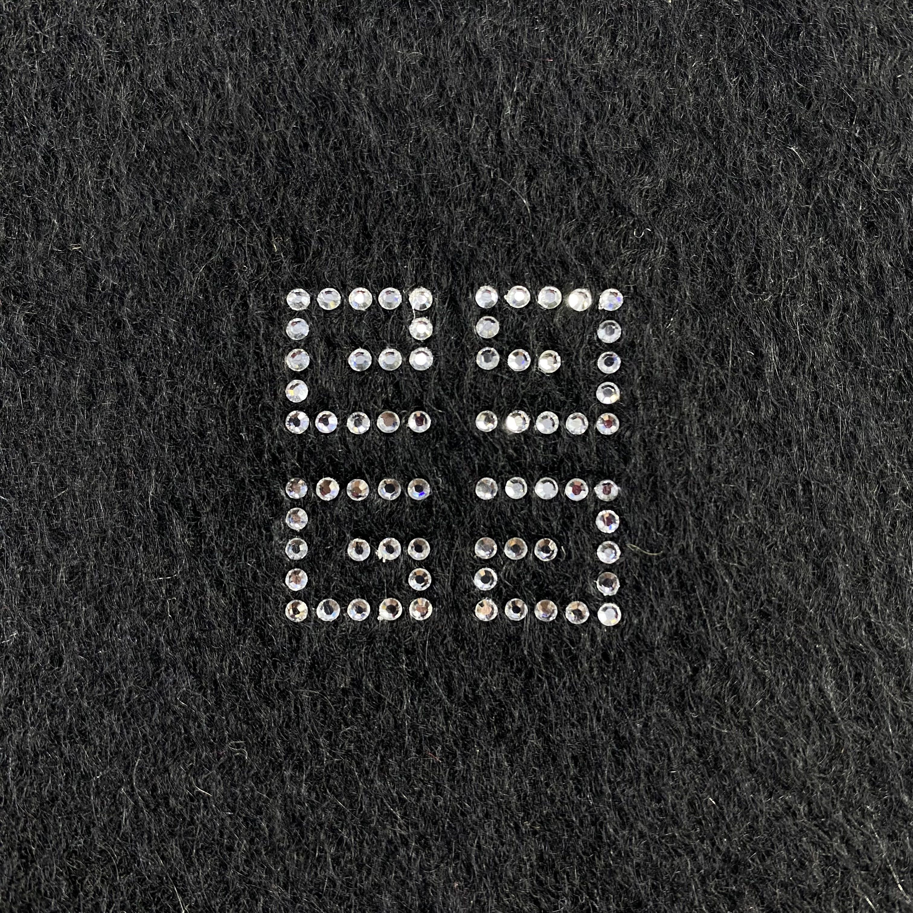 Givenchy × Vintage Black Givenchy Scarf Neck Wrap Cashmere Muffler Size ONE SIZE - 5 Thumbnail