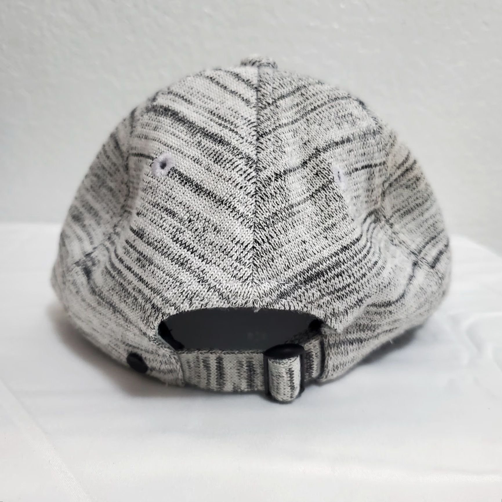 Vintage Love Your Melon Hero Cap Light Gray Knit Baseball Hat Strap Back Patch Logo Size ONE SIZE - 4 Thumbnail