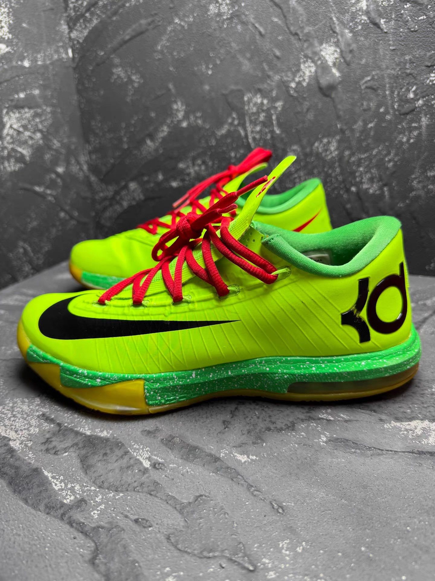 Nike Nike KD6 ID Green Snake Green & Red Q10 Size US 7 / EU 40 - 7 Thumbnail