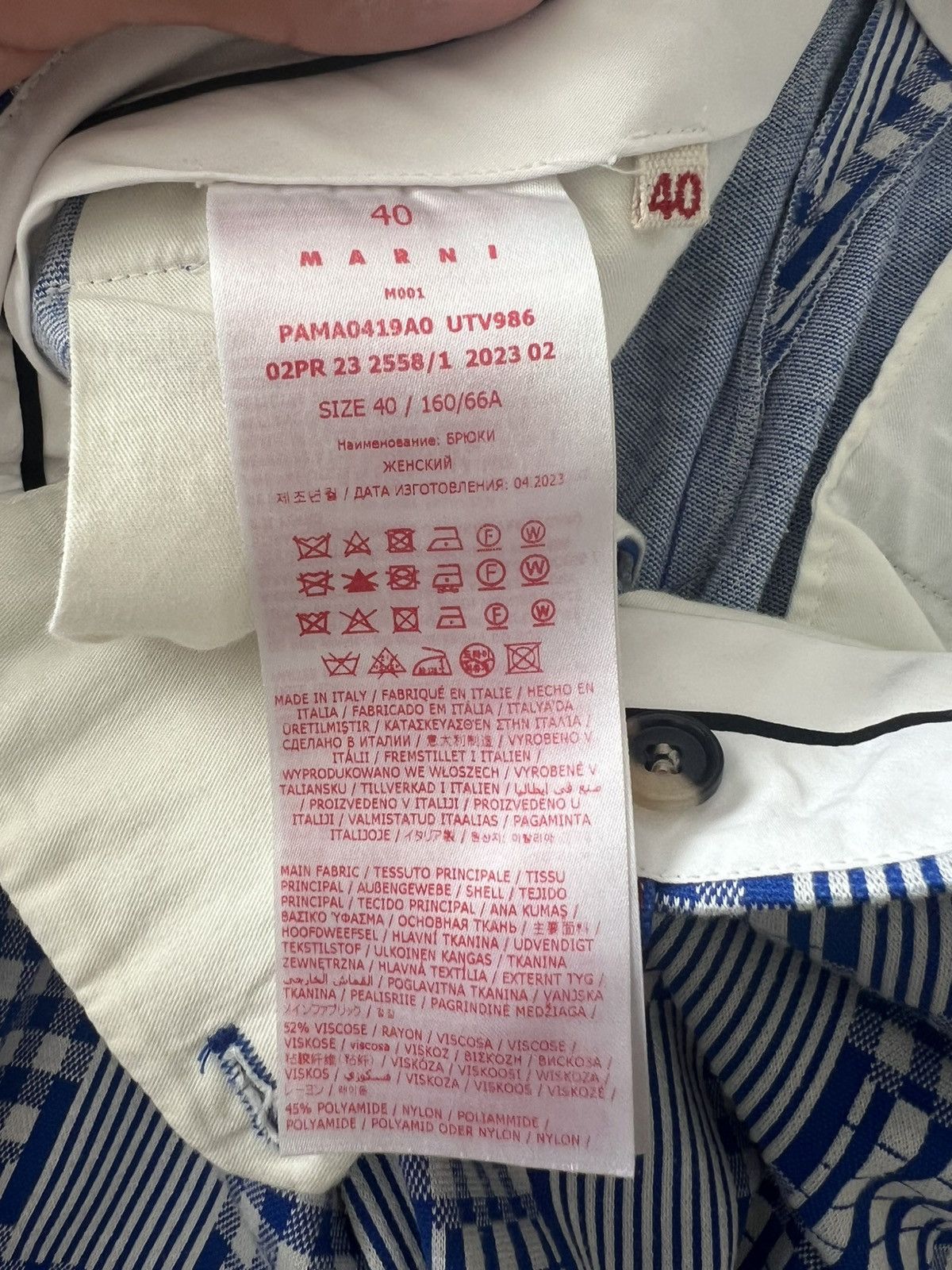 Marni Marni trousers Size 27" / US 4 / IT 40 - 3 Thumbnail