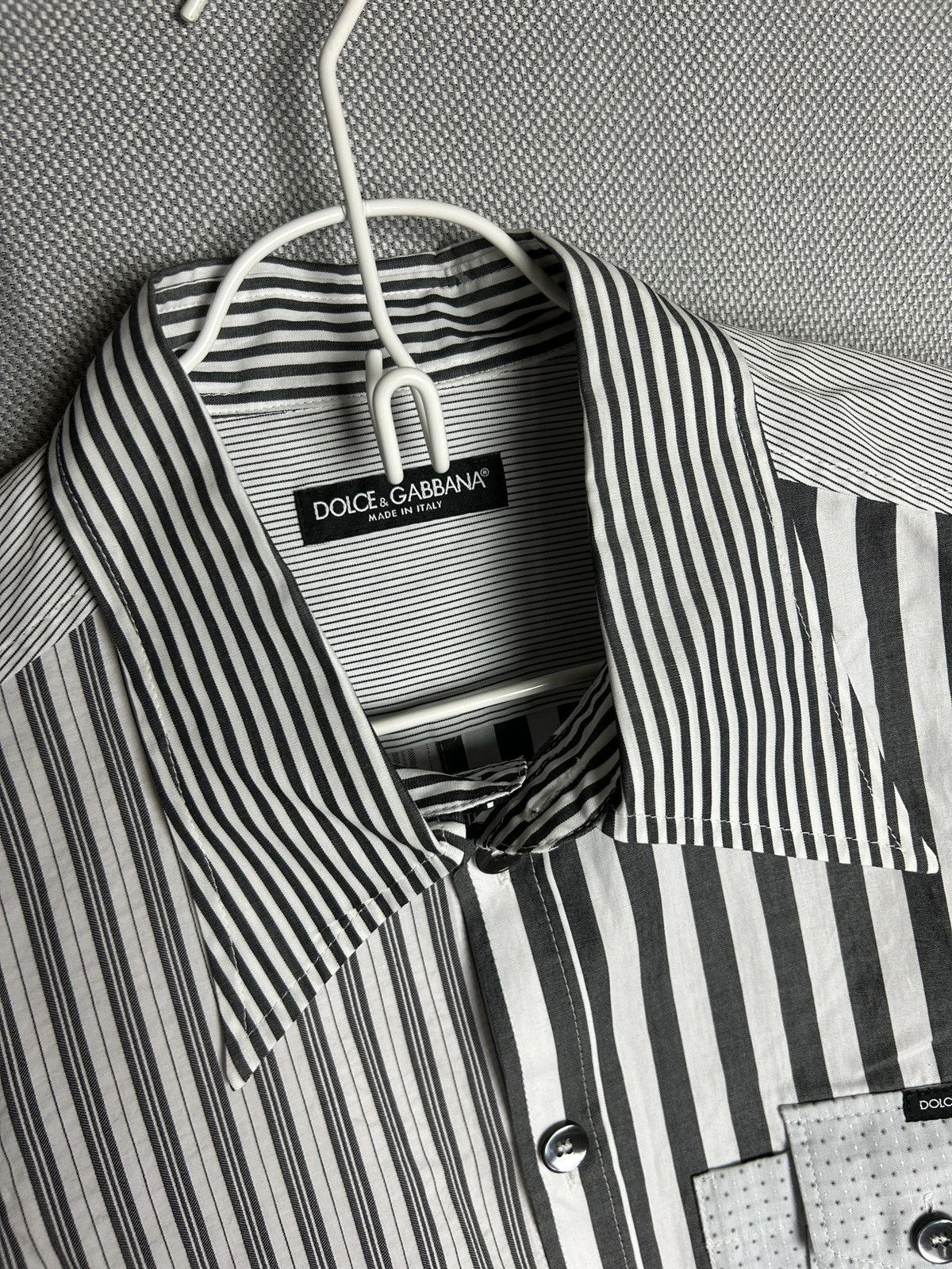 Dolce & Gabbana Dolce & Gabbana striped cargo set shirt+pants Size US 36 / EU 52 - 7 Thumbnail