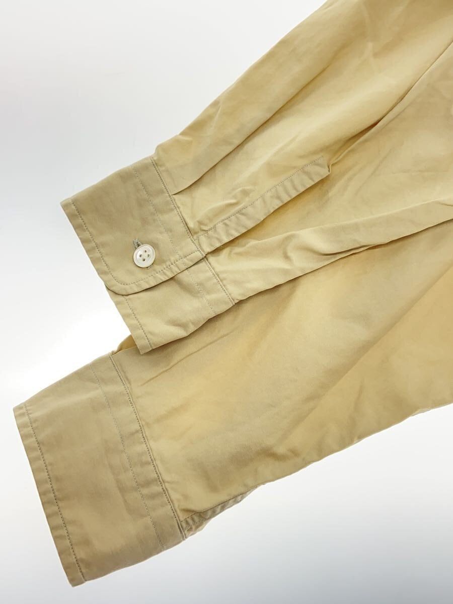 Auralee Beige Cotton Long-sleeved Shirt Size US XL / EU 56 / 4 - 6 Thumbnail