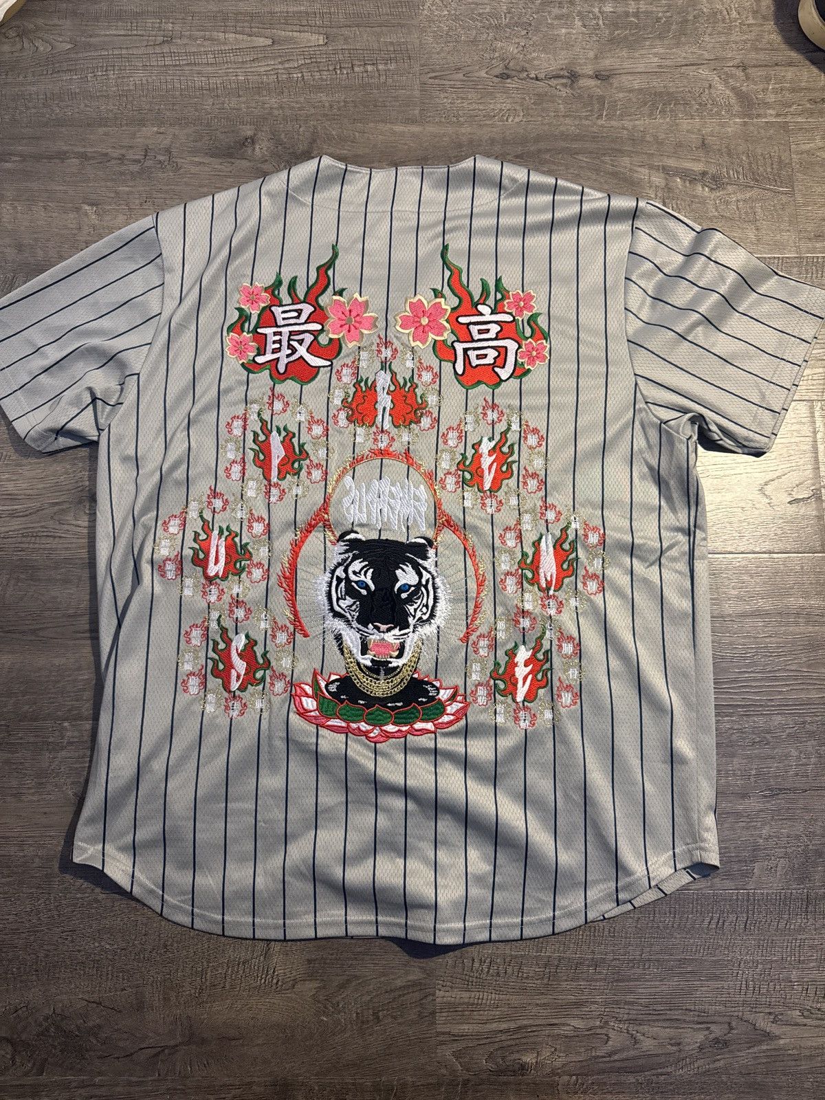 Supreme Tiger Embroidered Tiger Baseball Jersey Size US L / EU 52-54 / 3 - 2 Thumbnail