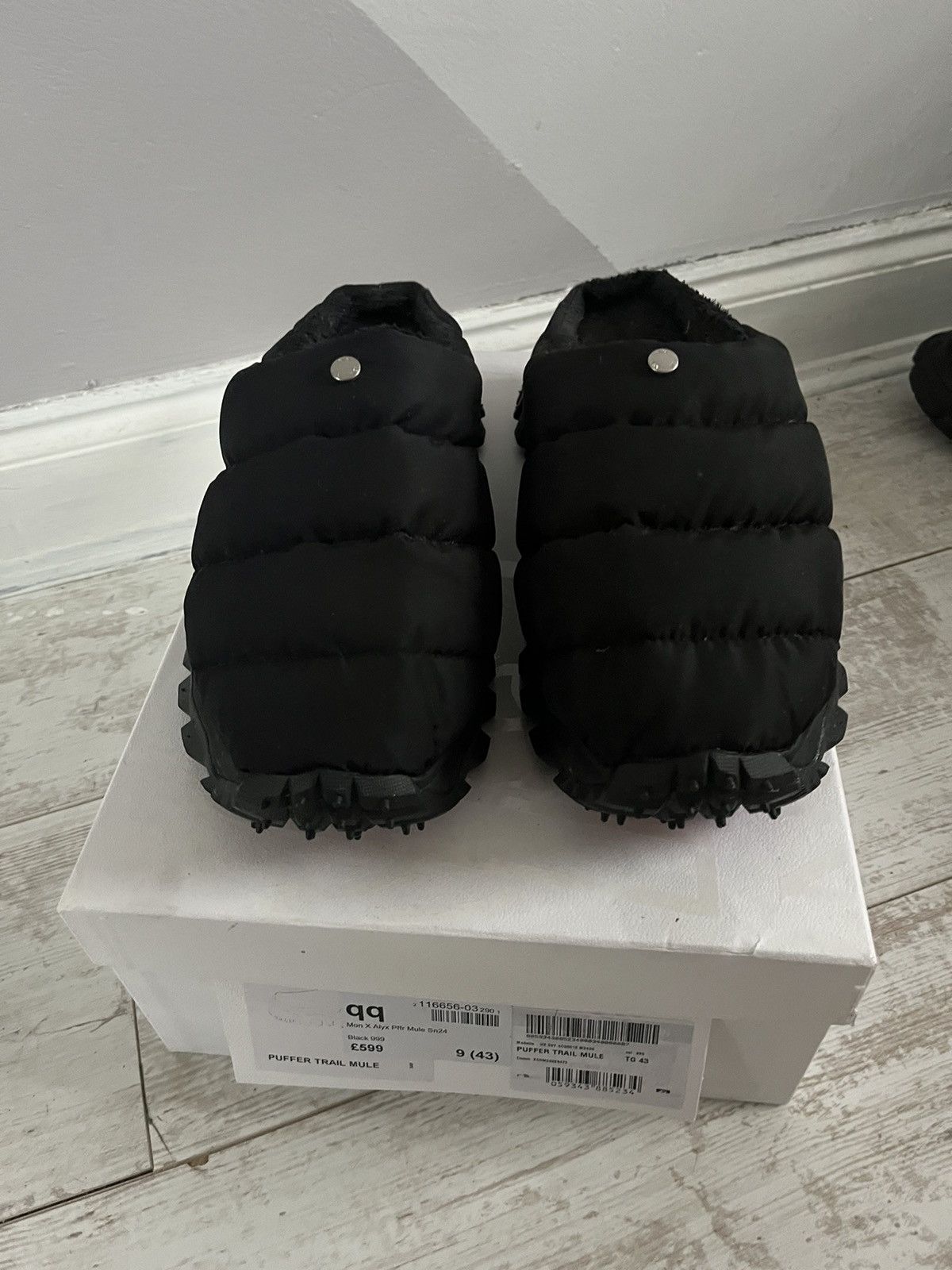 1017 ALYX 9SM Moncler x alyx puffer trail mule Size US 10 / EU 43 - 3 Thumbnail