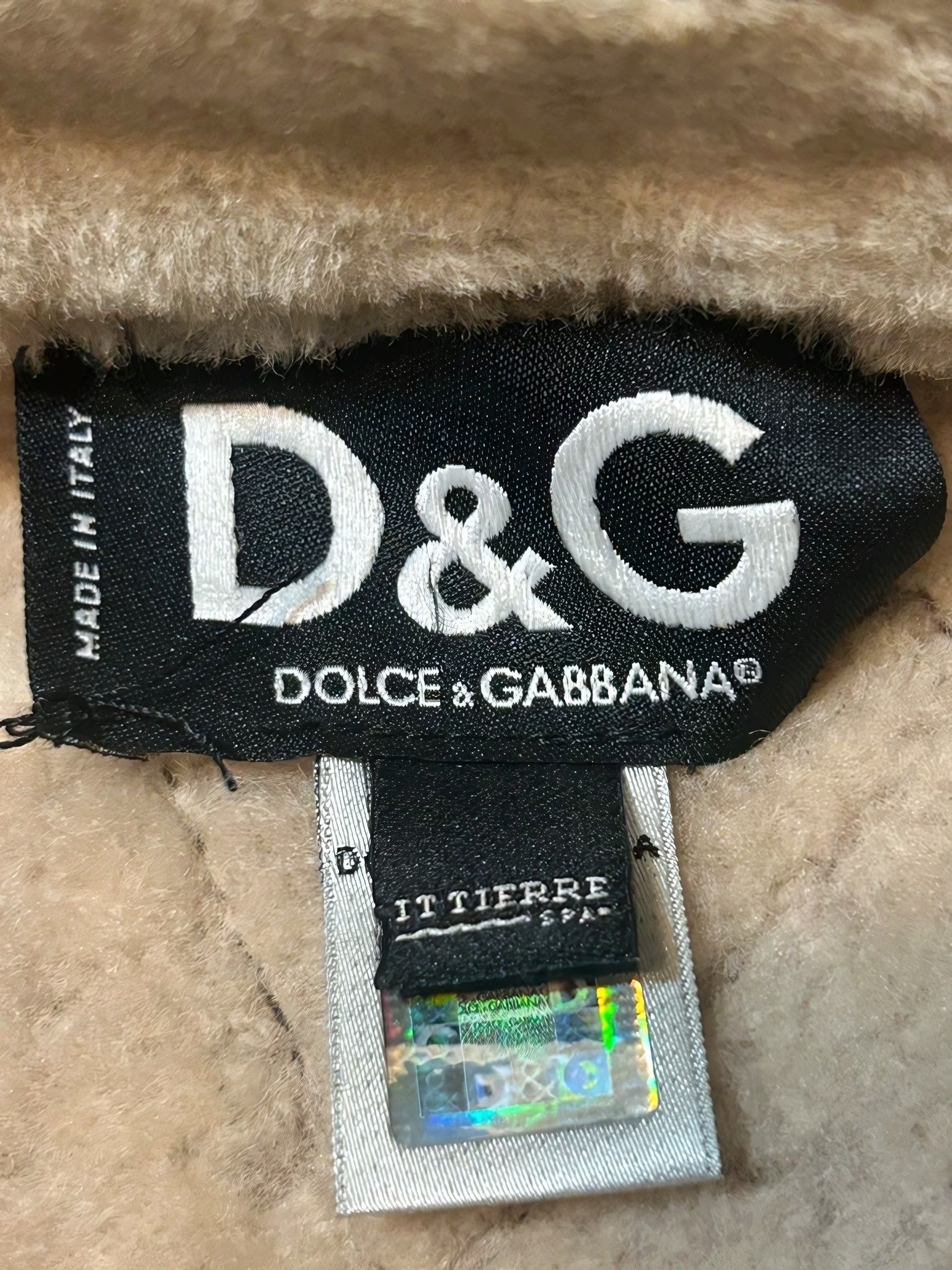 Dolce & Gabbana SHEARLING LEATHER JACKET Size US M / EU 48-50 / 2 - 5 Thumbnail