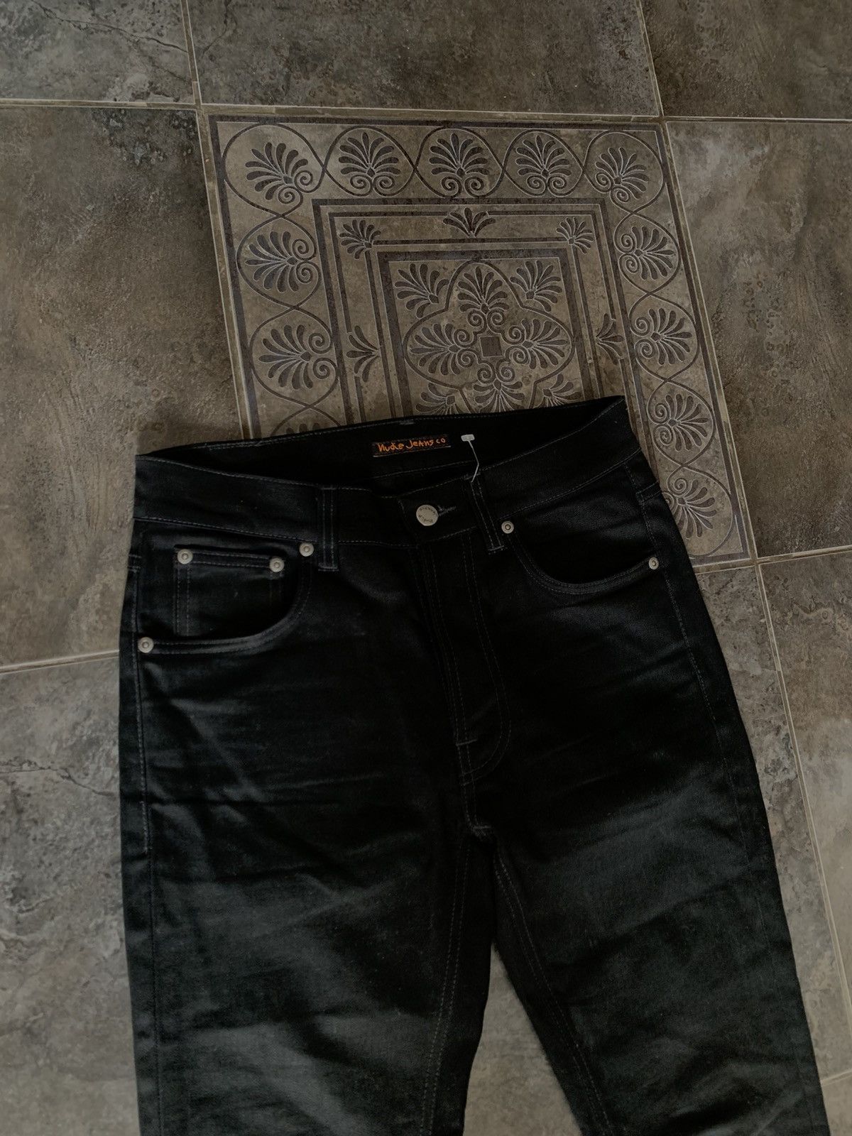 Nudie Jeans Nudie Jeans Black vintage 29/32 Size US 29 - 4 Thumbnail
