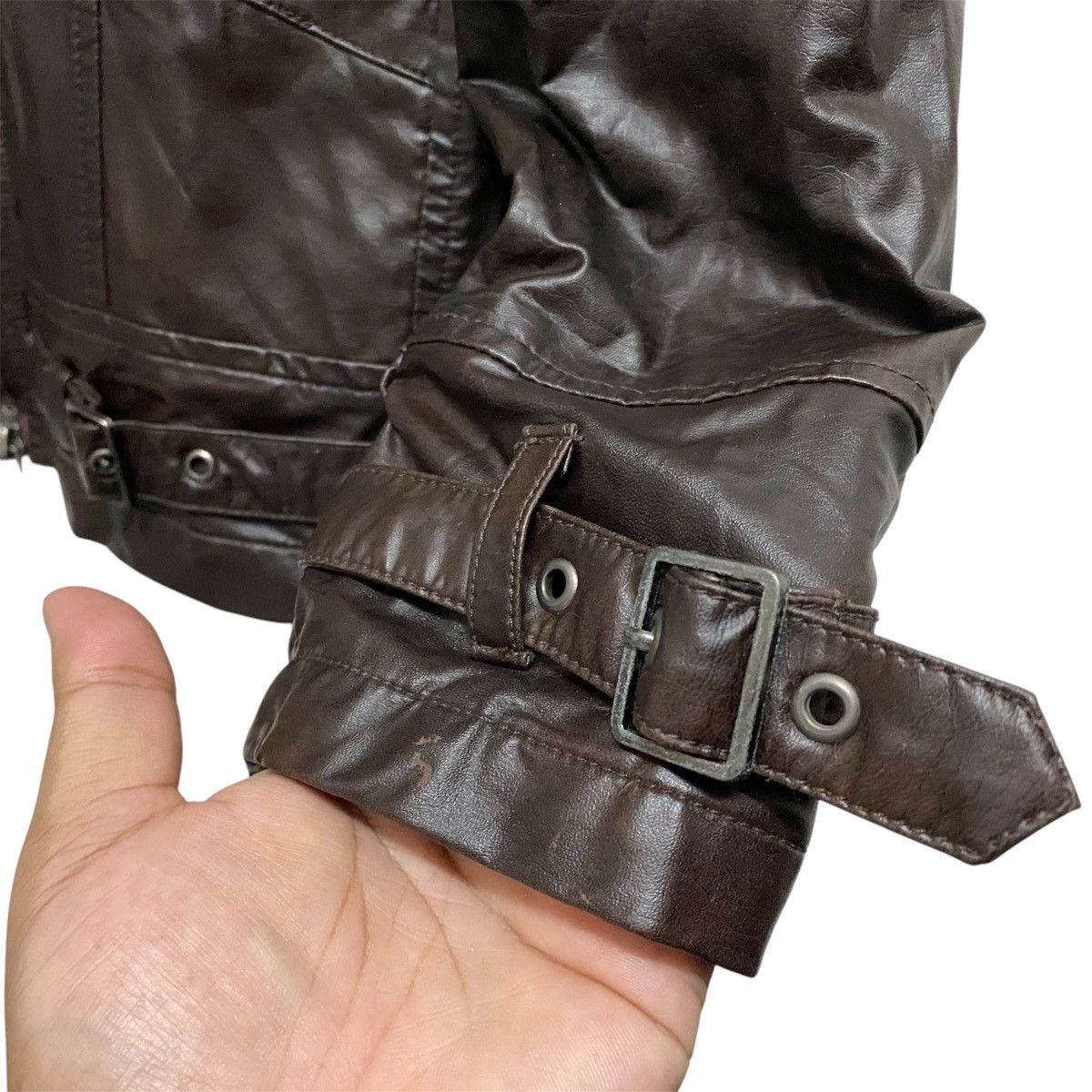 In The Attic in the attic Tactical Jacket Leather Pvc Japanese Punk Skate Size US M / EU 48-50 / 2 - 6 Thumbnail